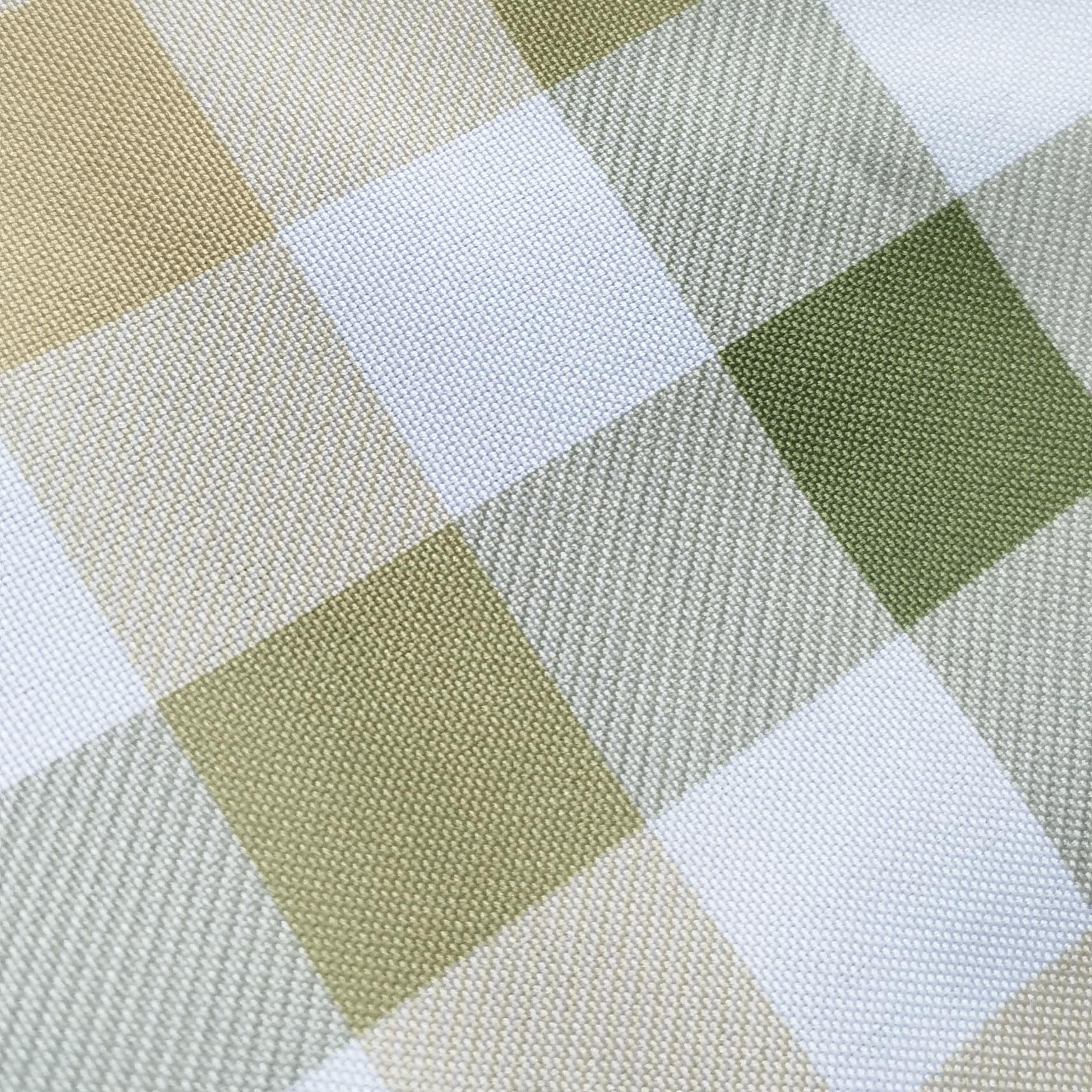 Classic Gingham Tablecloth Fabric