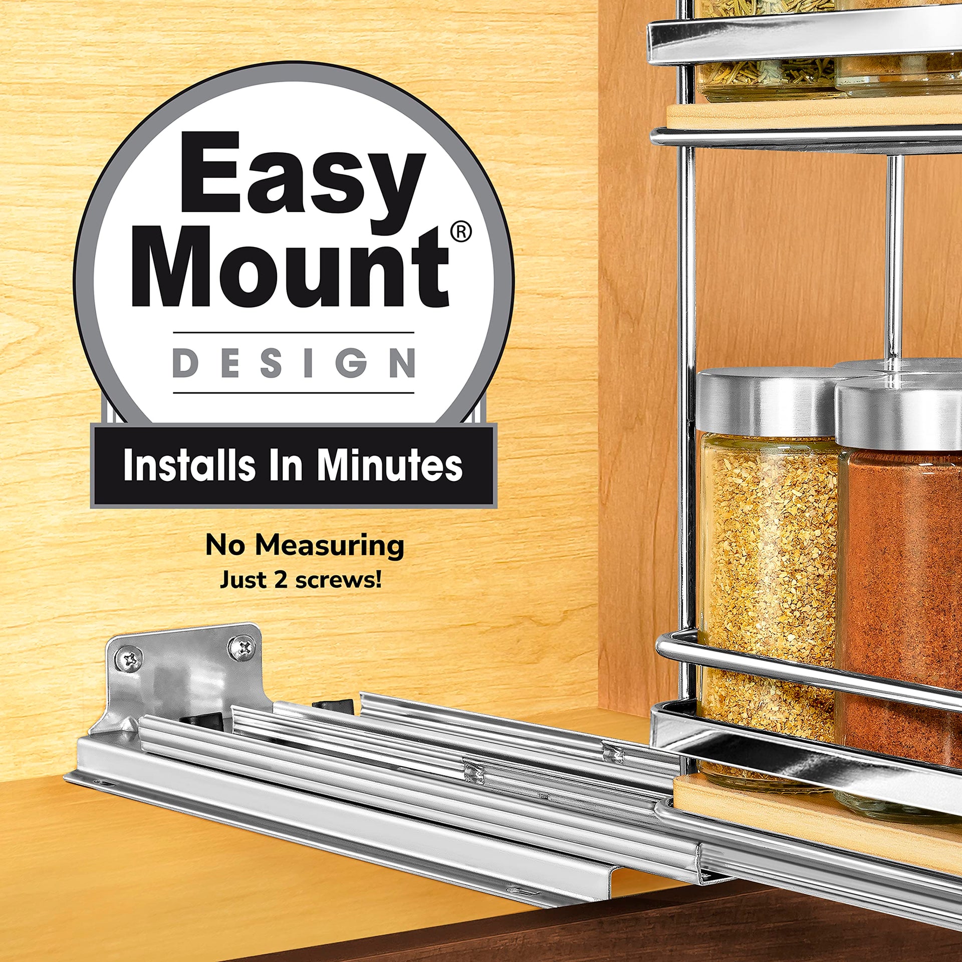 lite™ Pull Out Spice Organization for Cabinets