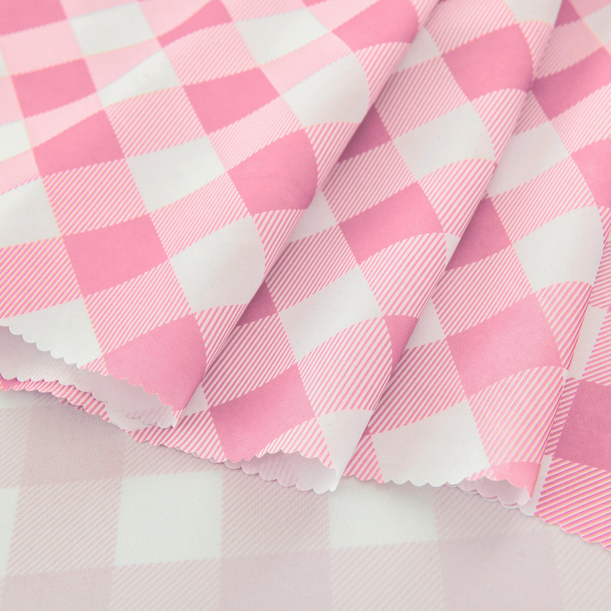 Waterproof Plaid Tablecloth Fabric