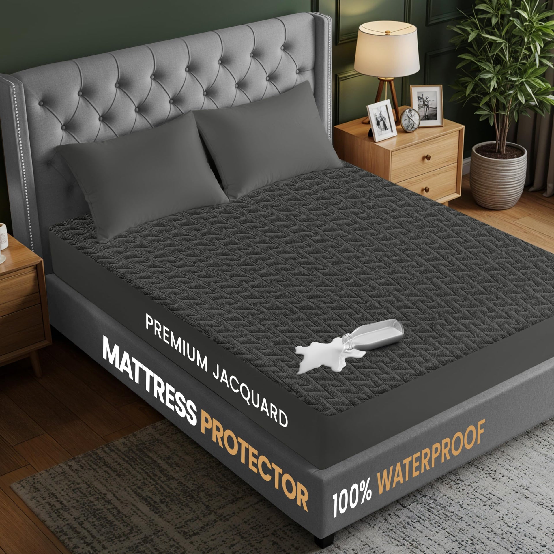 Premium Waterproof Mattress Protector California King