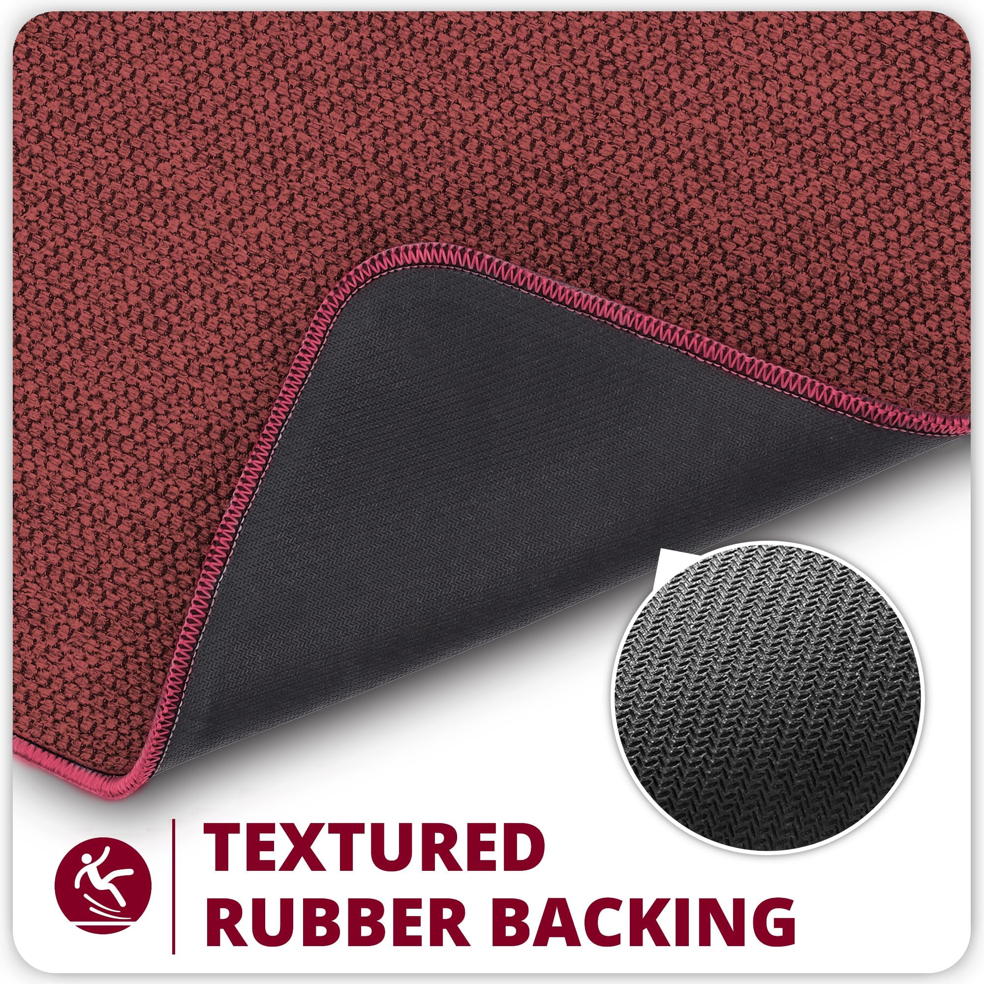 Bath Mat Ultra Thin Bathroom Rugs (2 Sq Ft)