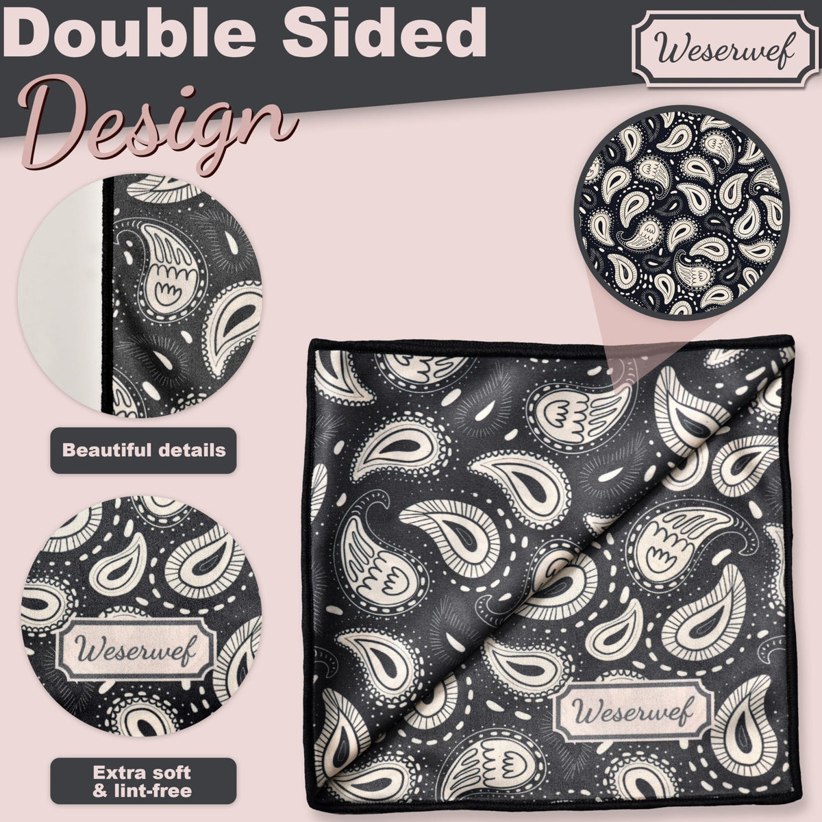 Design Microfiber Glasses Cleaning Cloth