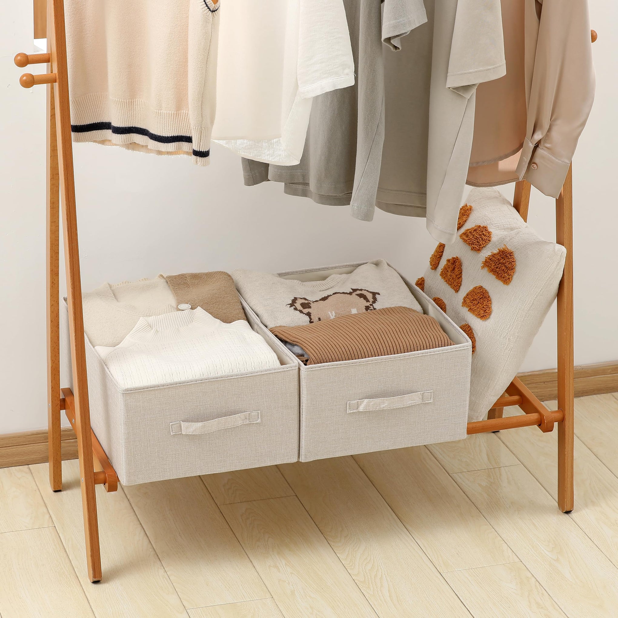 Linen Folding Storage Bins