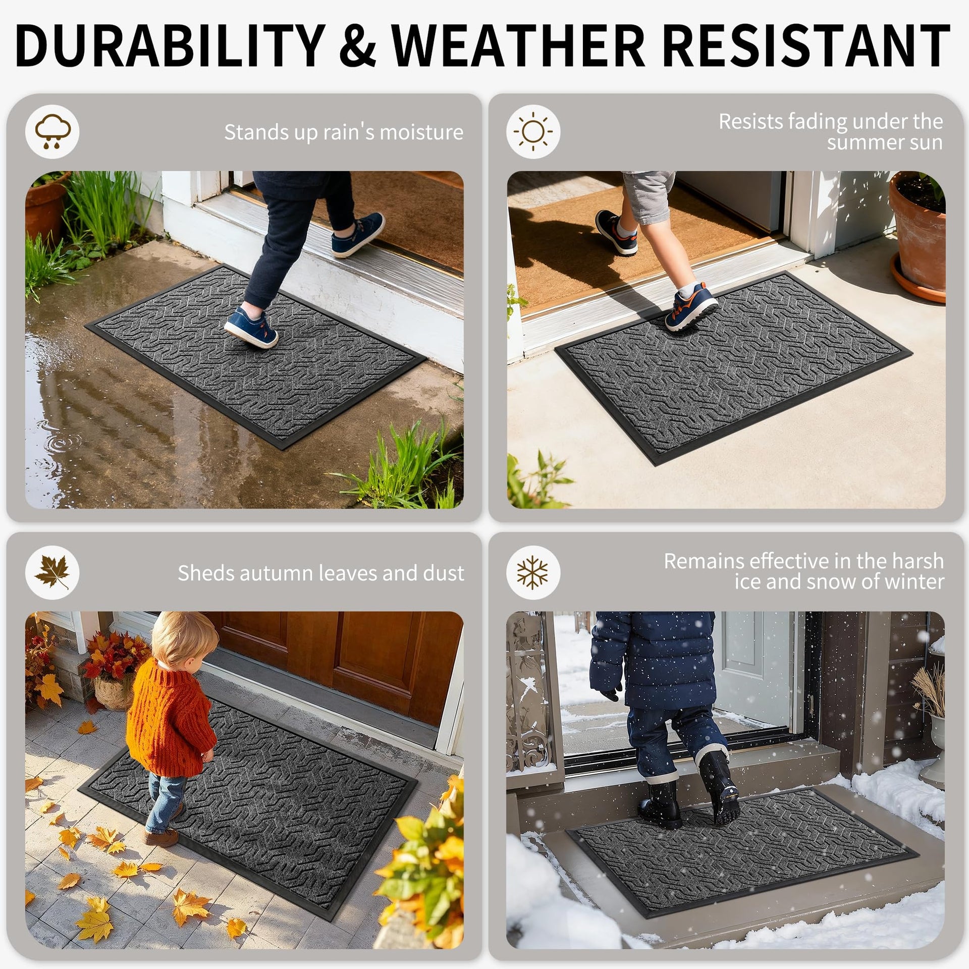Large Door Mat Outside Entrance 47x32