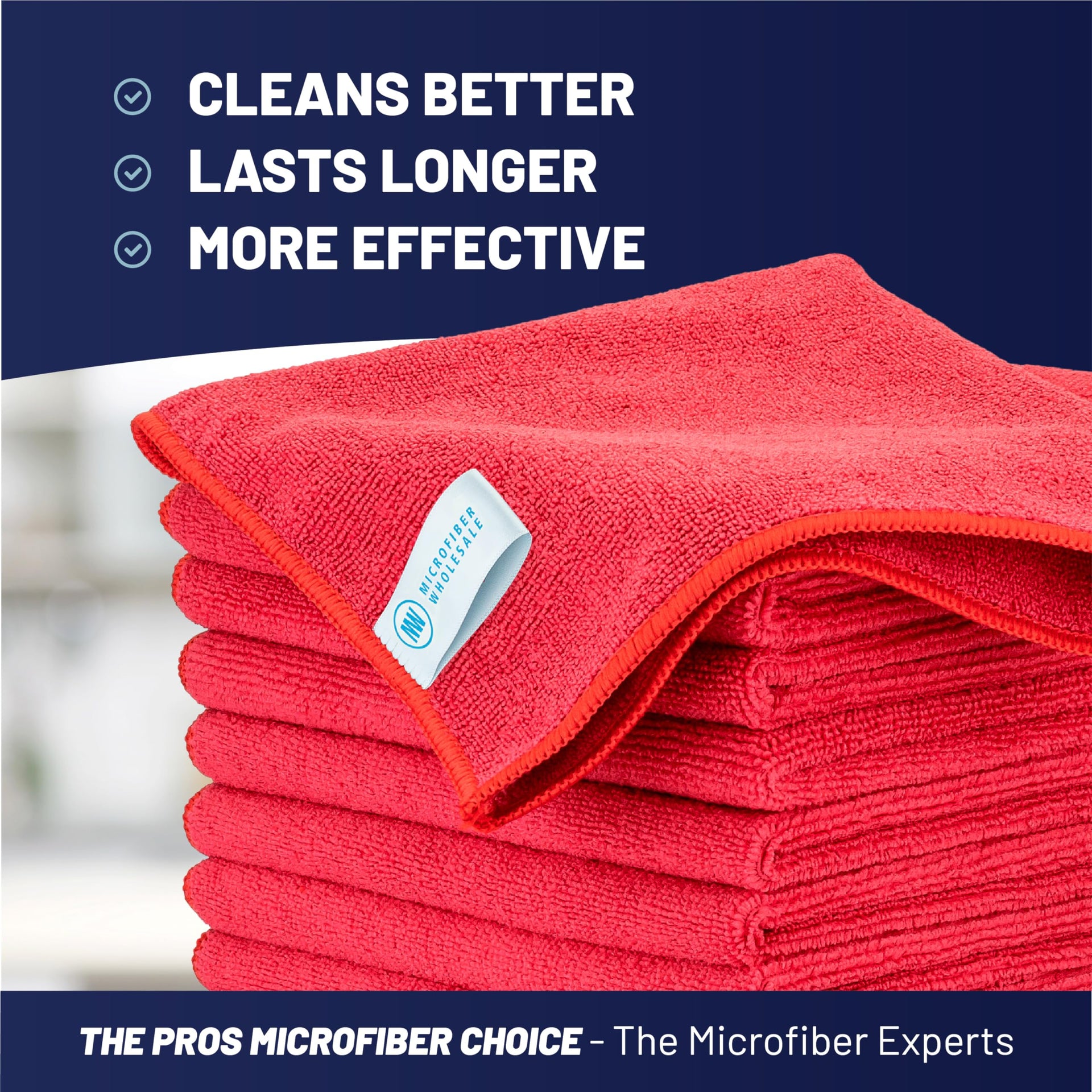 MW Pro Microfiber Cleaning Cloth (12 Count)
