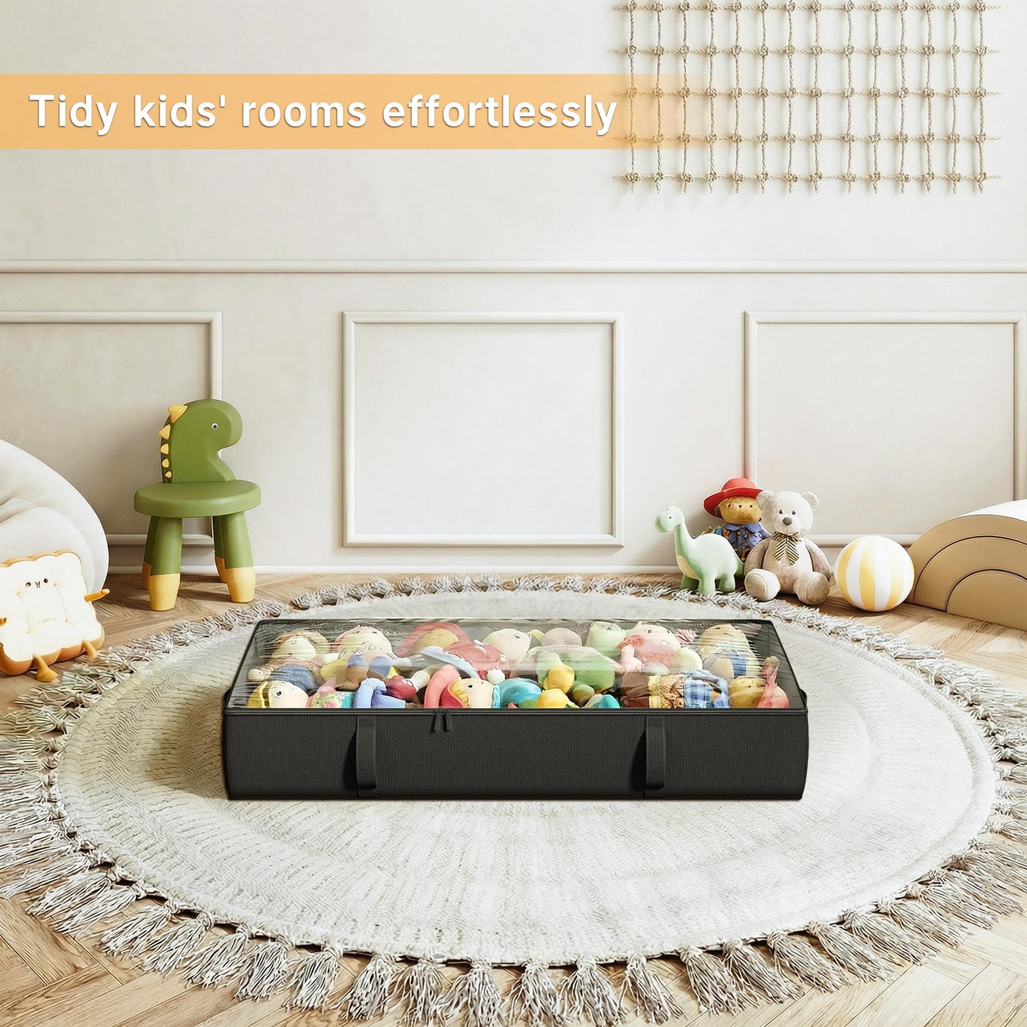 Side Supported Under Bed Storage Containers (2 Count)