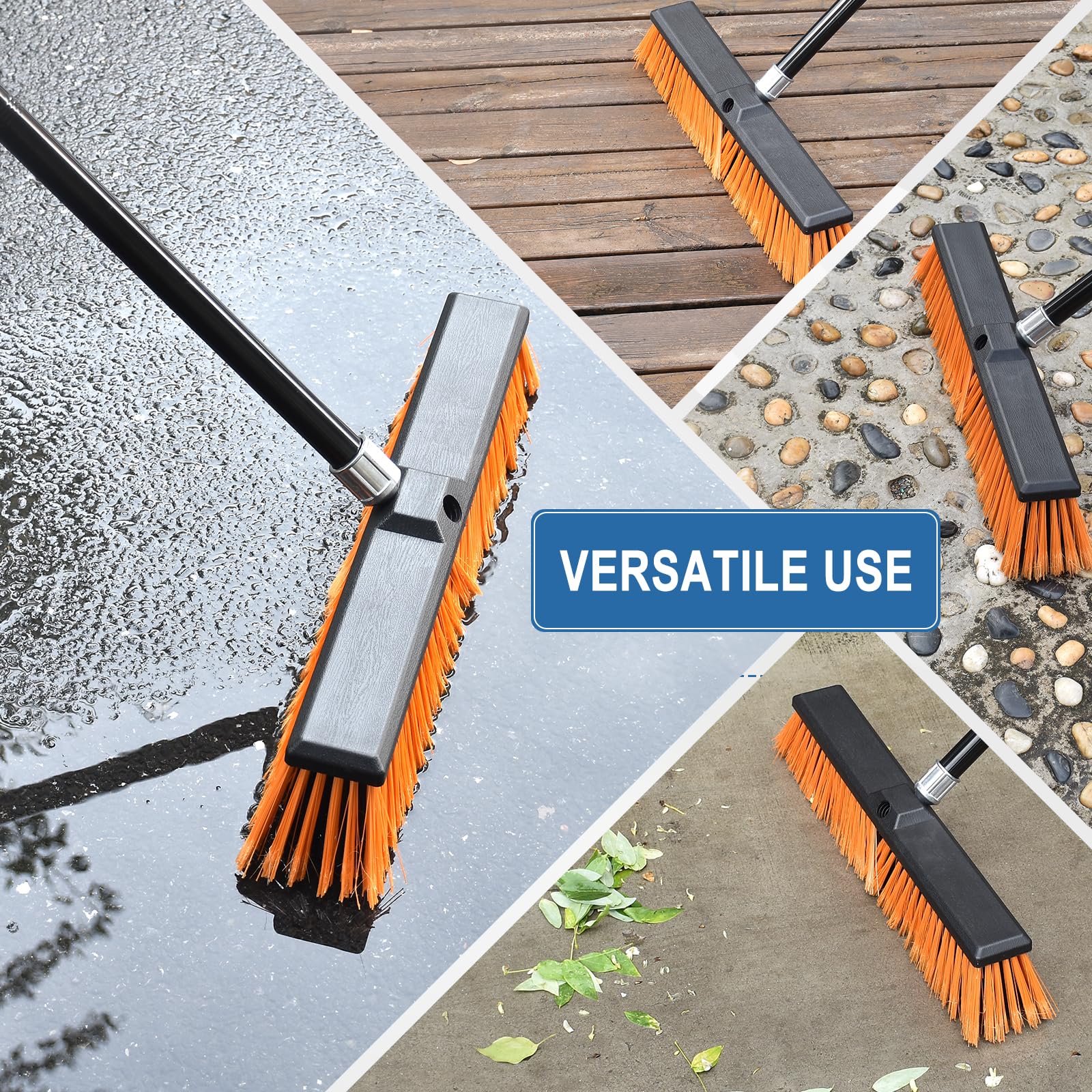 18 Inchs Push Broom Outdoor Heavy Duty