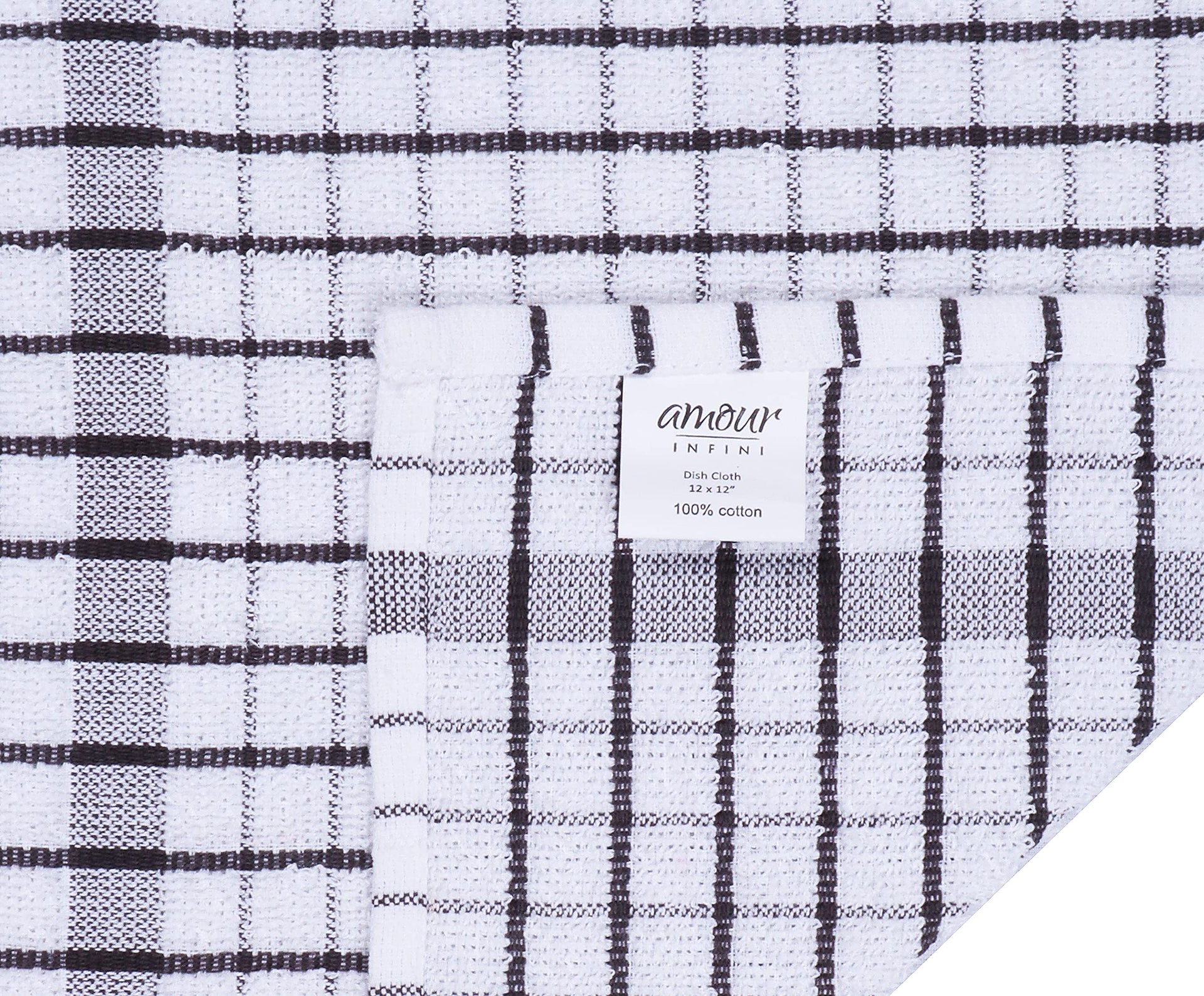 Kitchen Dish Cloths Set of 8 (8 Count)