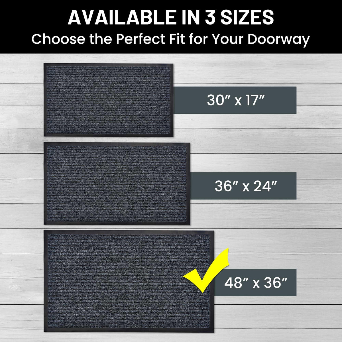 Front Door Mat (2 Count)