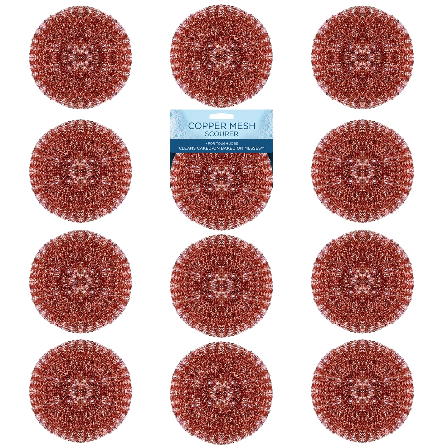 Copper Mesh Scouring Pad (12 Count)