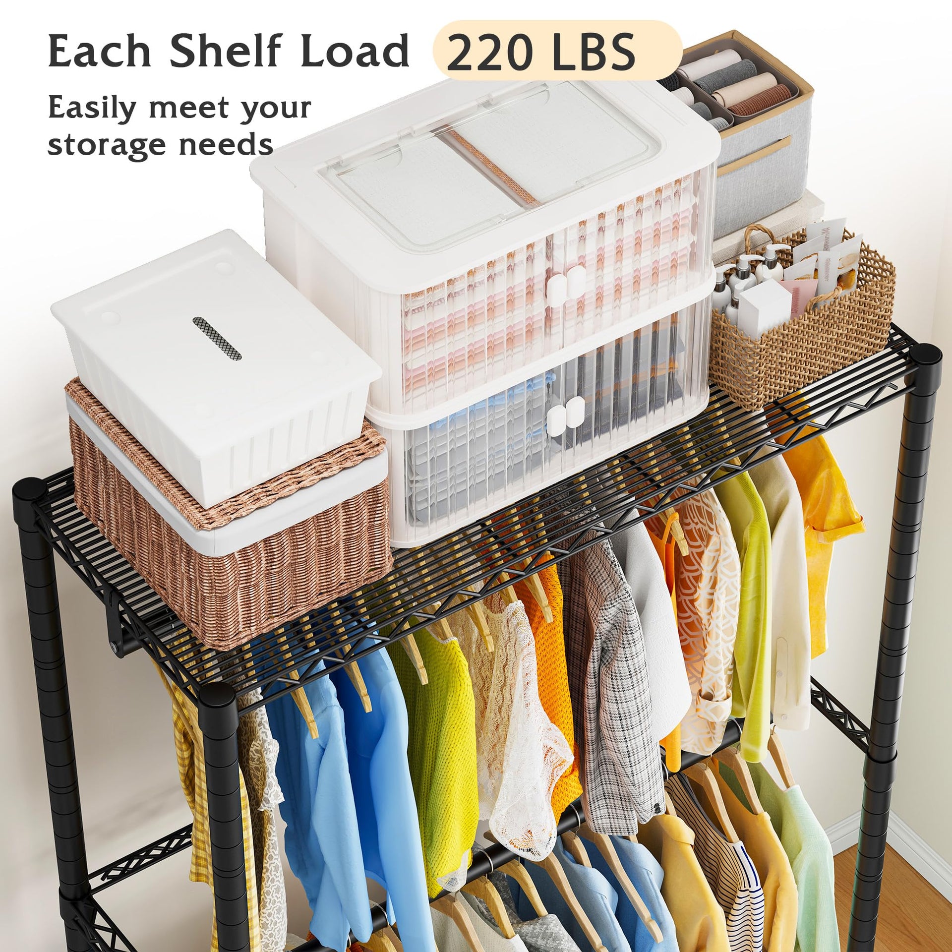 Clothes Rack Heavy Duty Clothing Rack