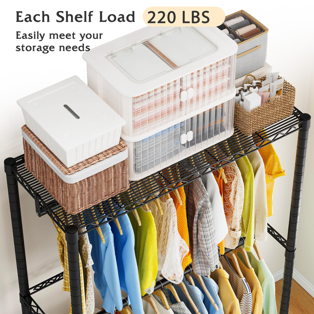 Clothes Rack Heavy Duty Clothing Rack