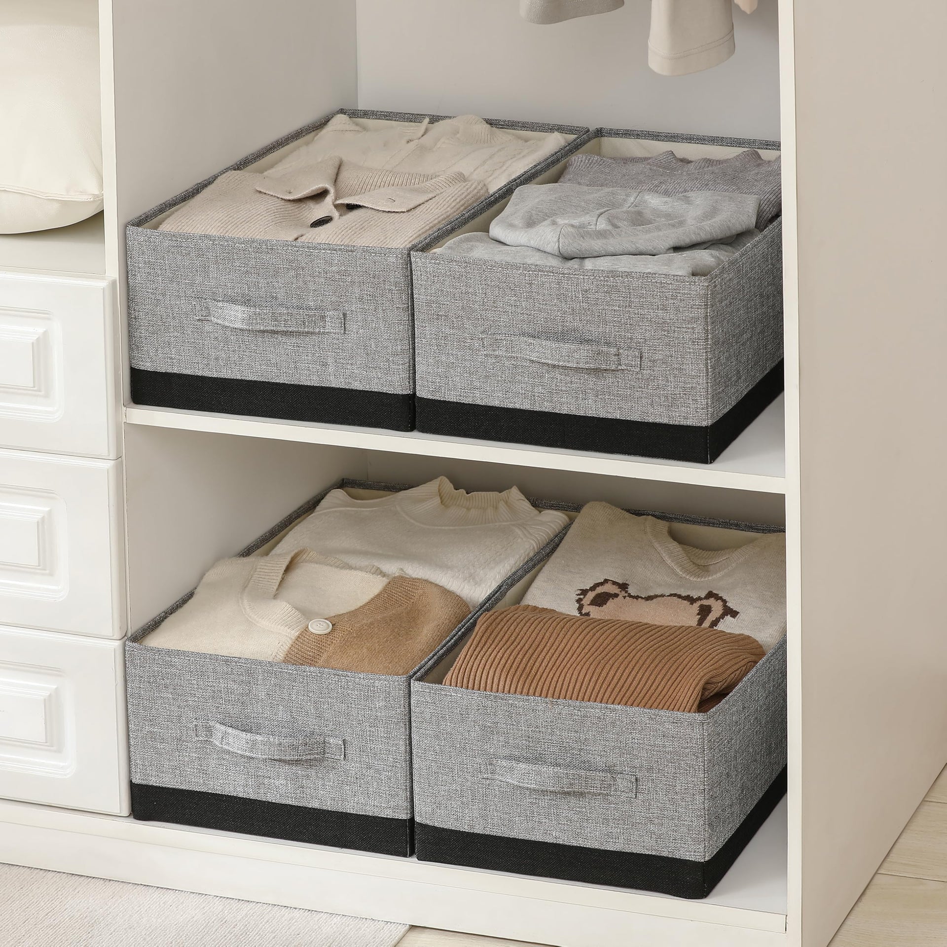 Linen Folding Storage Bins