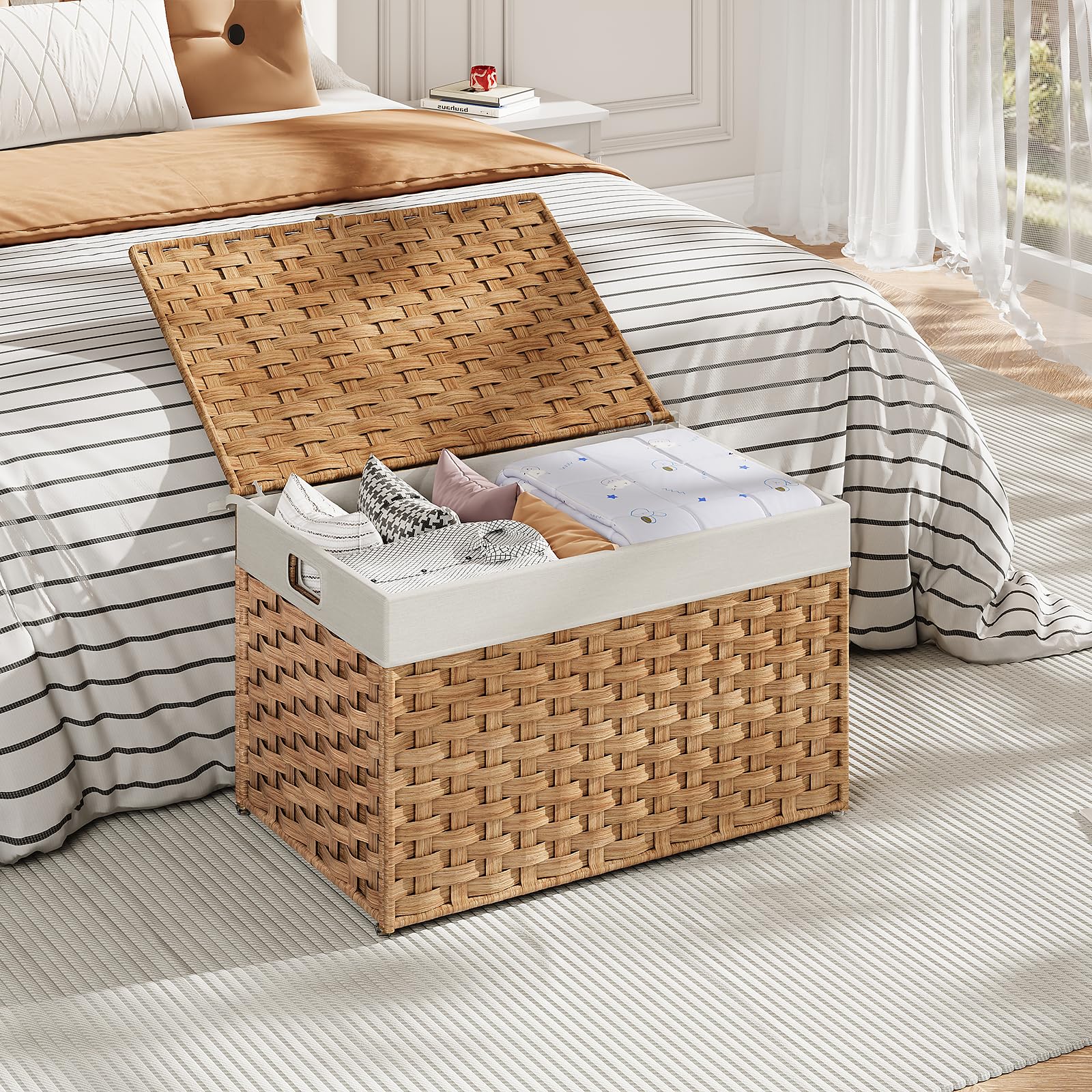 Storage Basket with Lid - ModHome Supplies