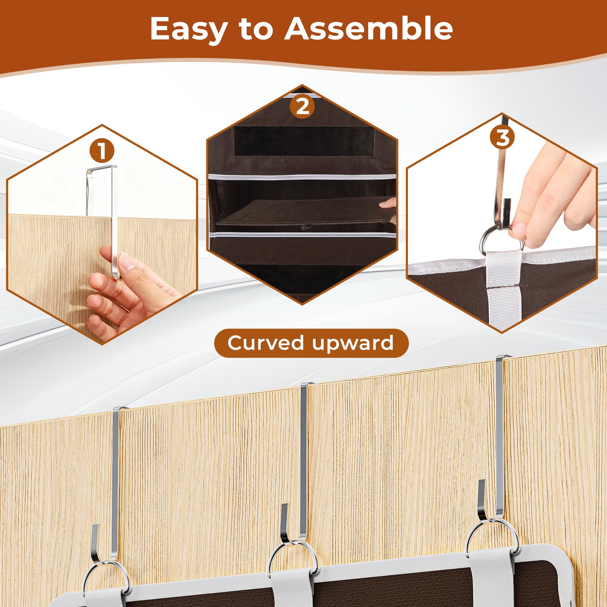 5 Tier Over The Door Organizer Space