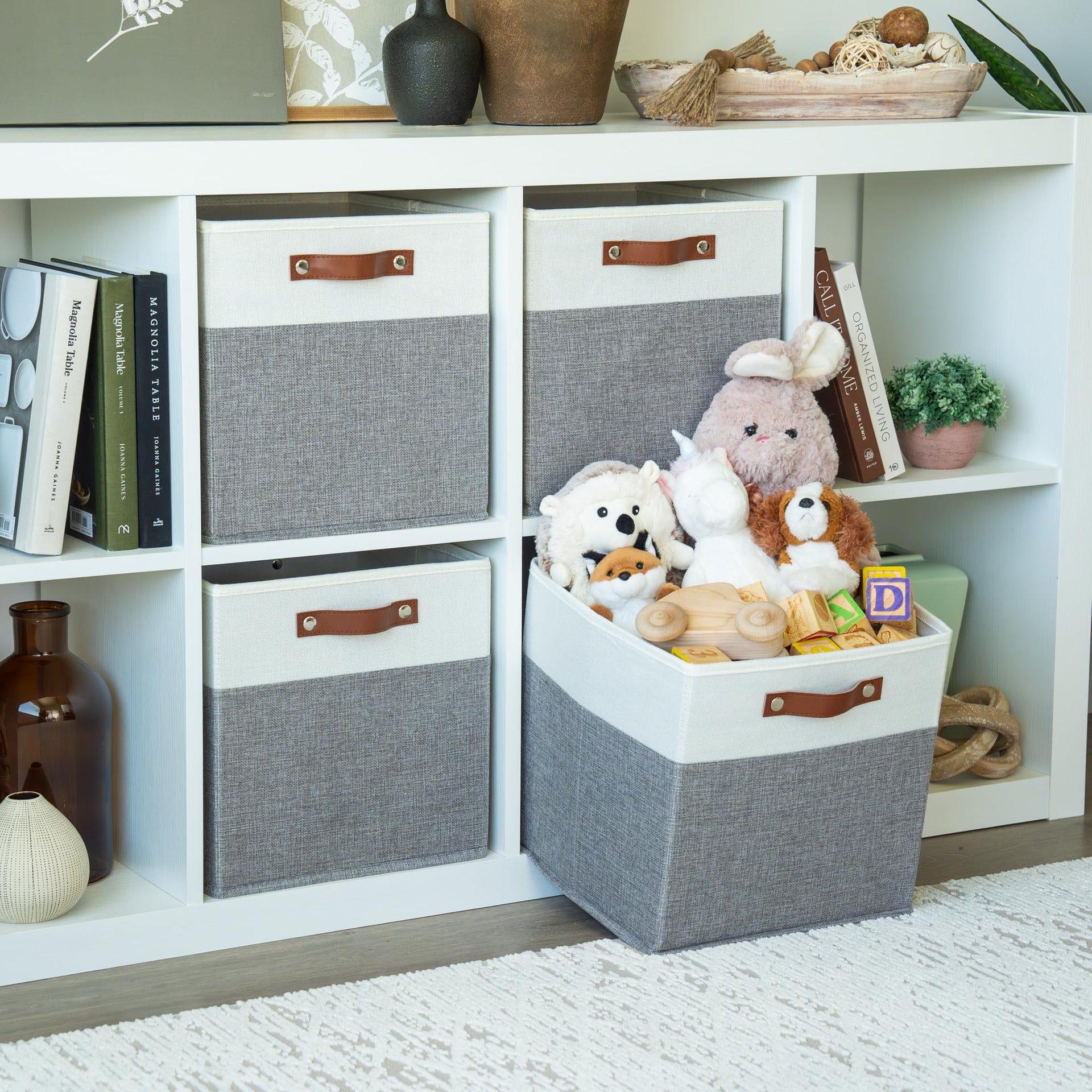 12x12 Cube Storage Bins (4 Count)