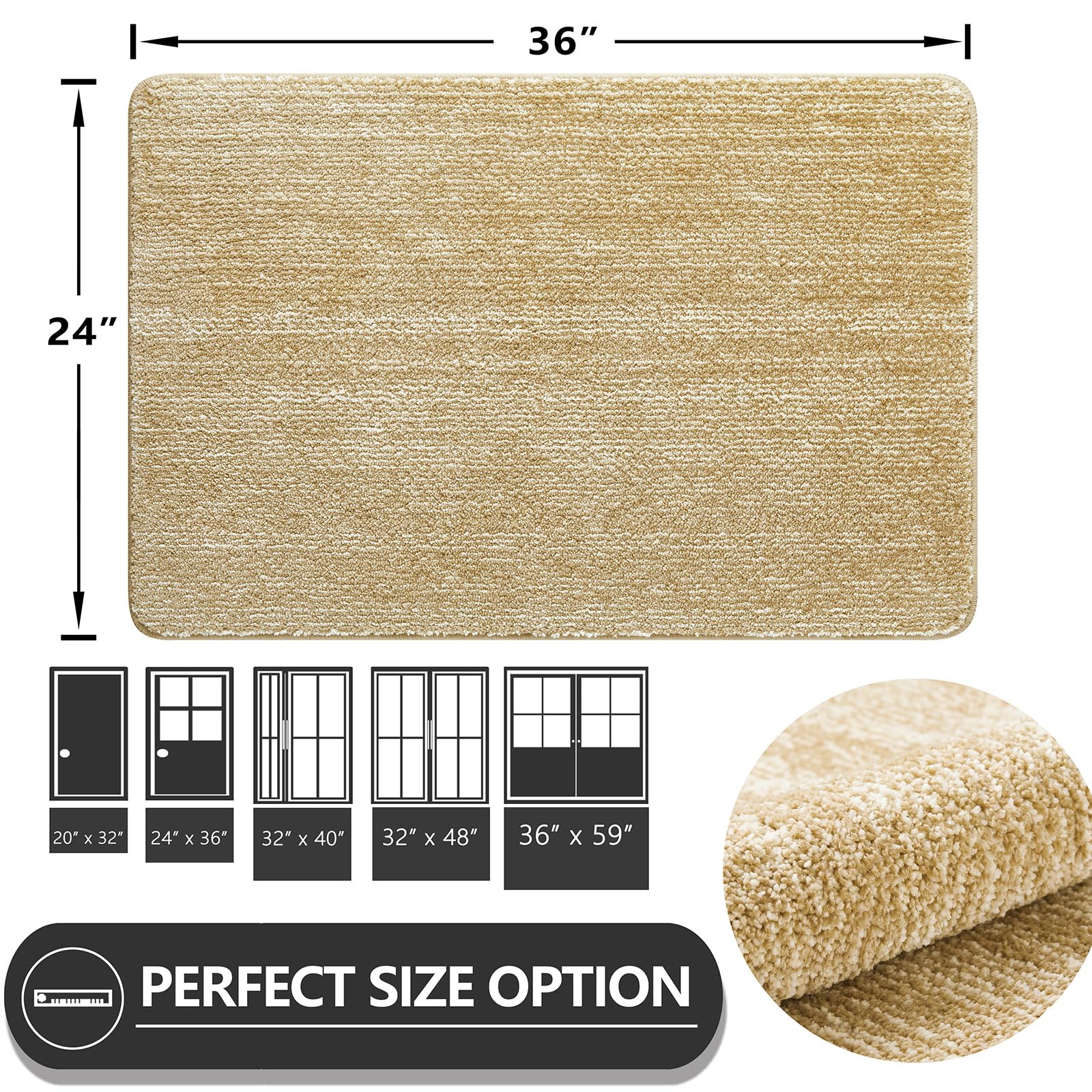 Dirt Trapper Door Mat 24" x 36"
