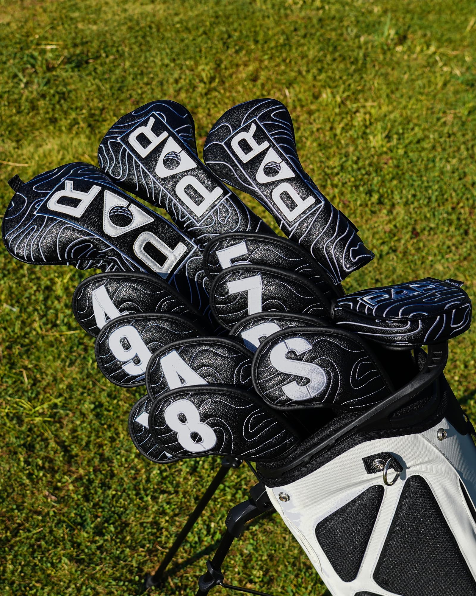 Magnetic Golf Iron Club Covers