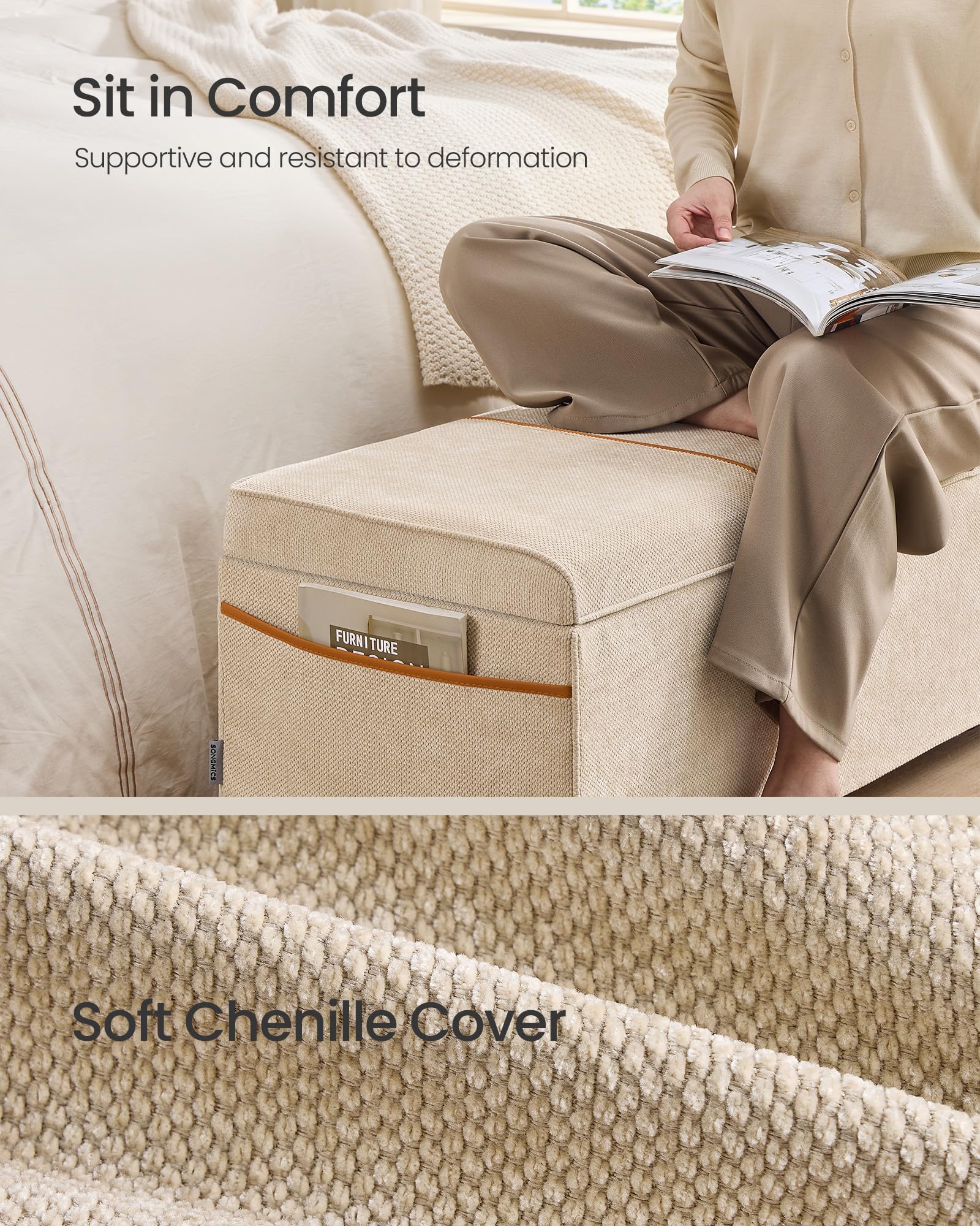 Storage Ottoman Bench