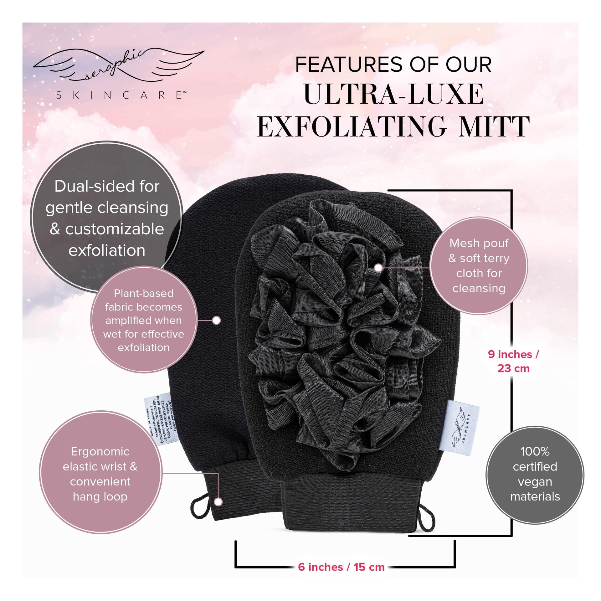 Ultra Luxe Korean Exfoliating Mitt