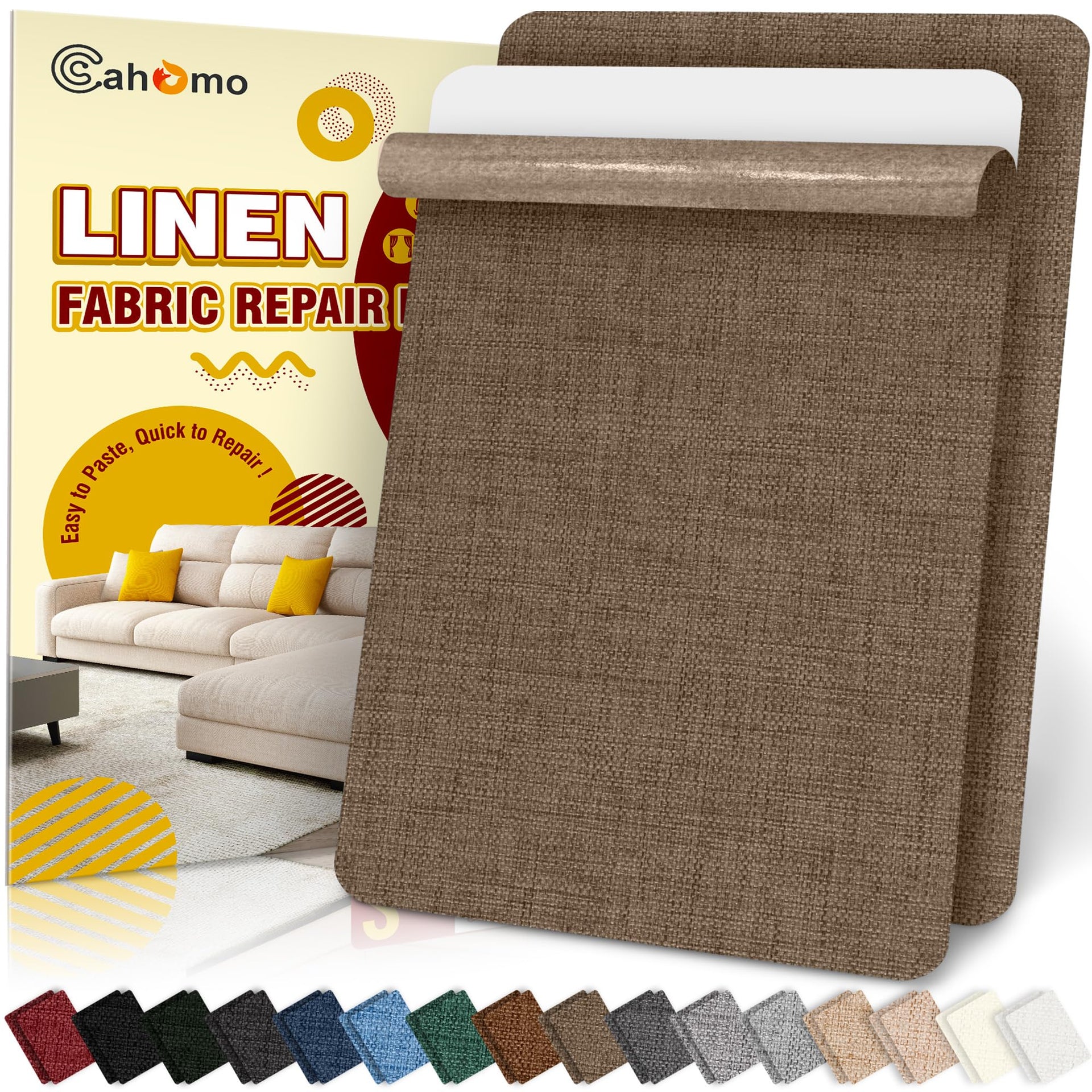 Linen Repair Tape 2Pcs 8x12 inch