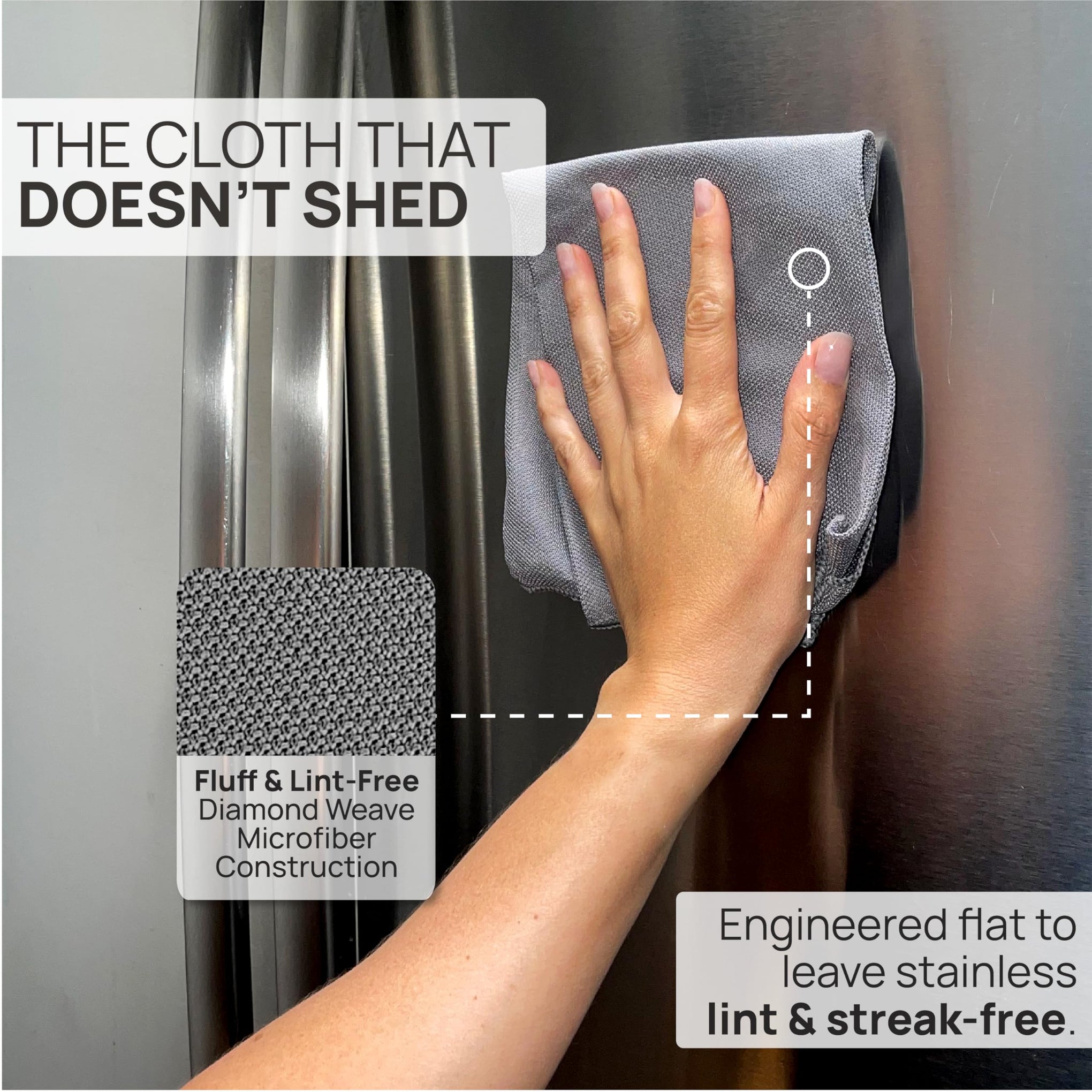 Claro Stainless Steel Cleaning Cloth 8