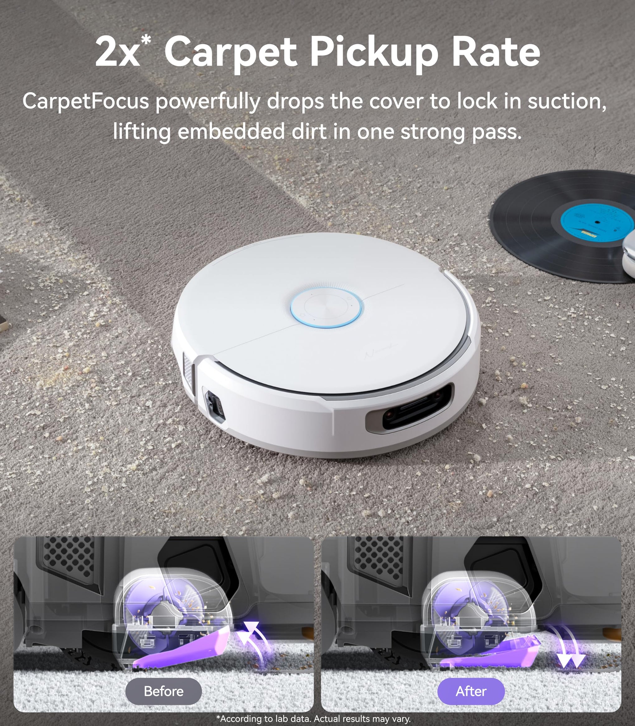 Flow Robot Vacuum and Mop Combo