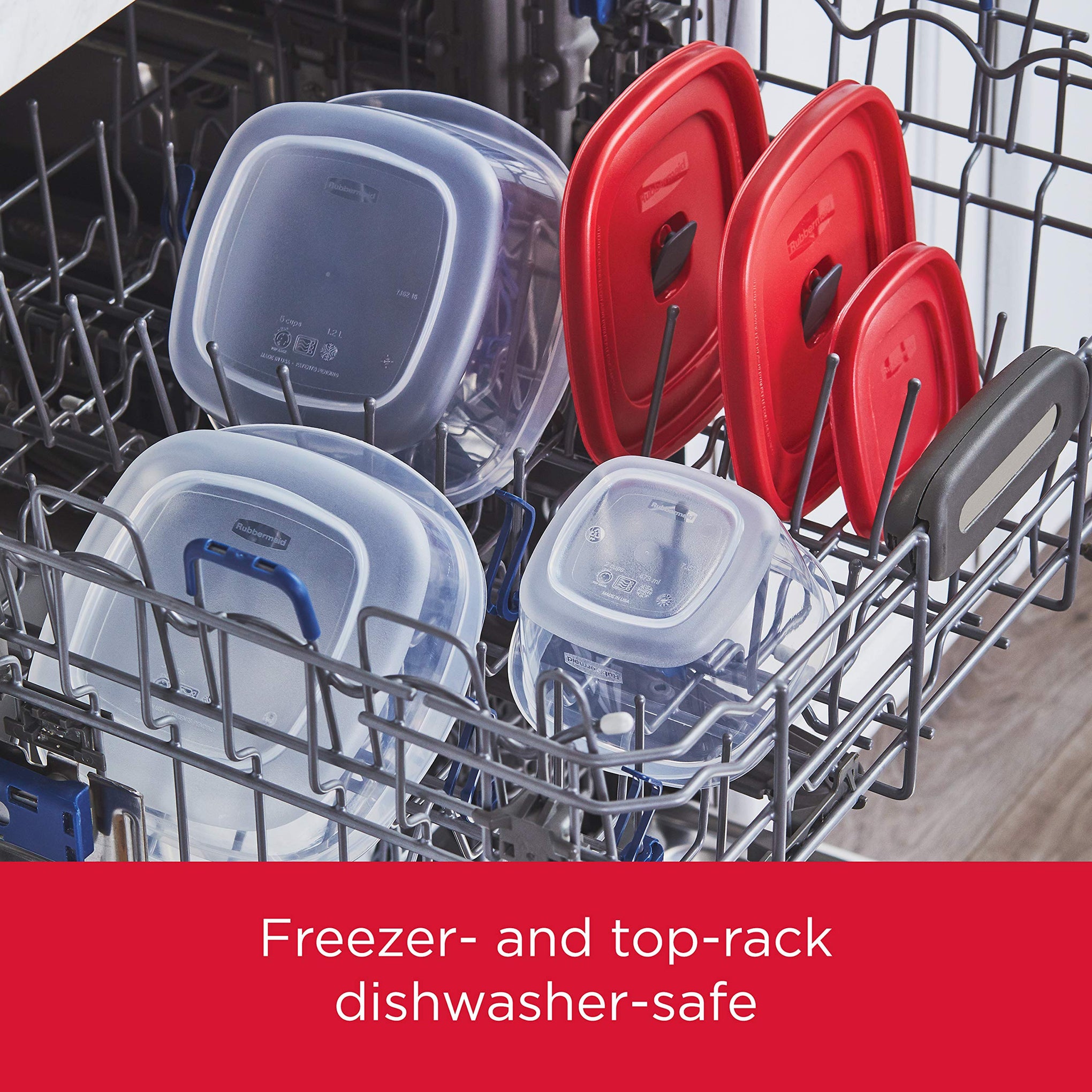 16-Piece BPA-Free Plastic Food Storage Set, Red Vented Lids - Microwave, Dishwasher Safe: Perfect for Meal Prep, Leftovers, and Kitchen Organization (16 Count)
