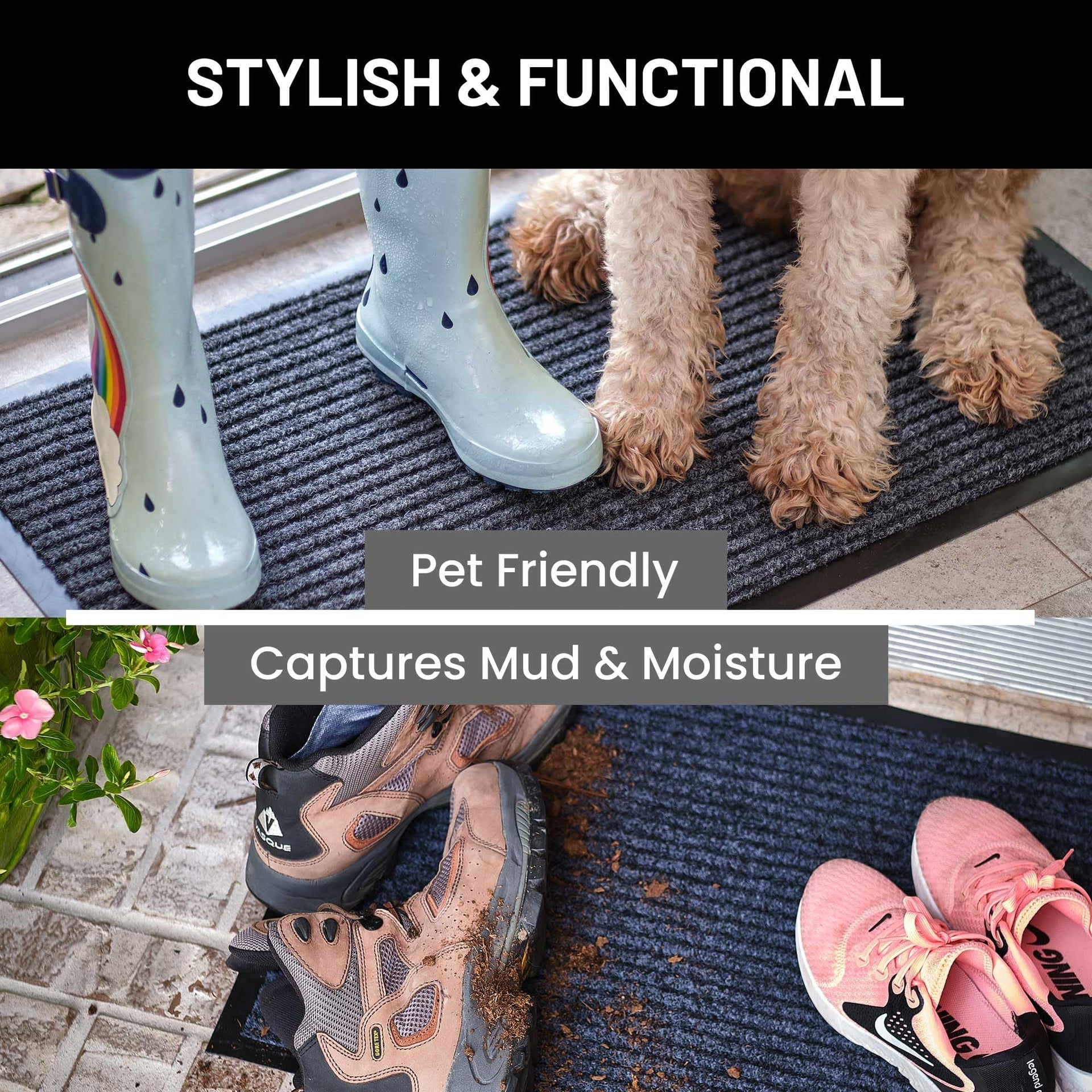 Front Door Mat (2 Count)