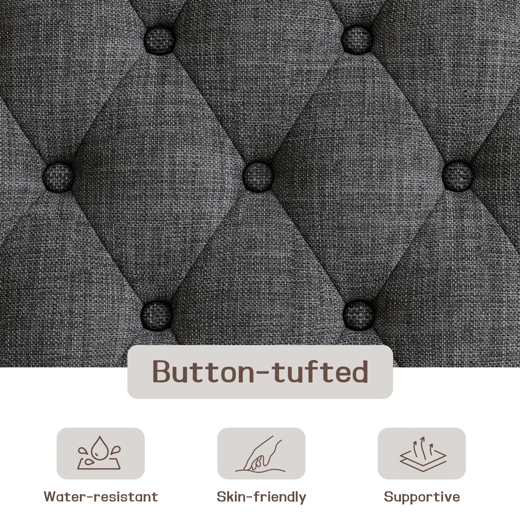 48" Large Ottoman with Storage Coffee Table