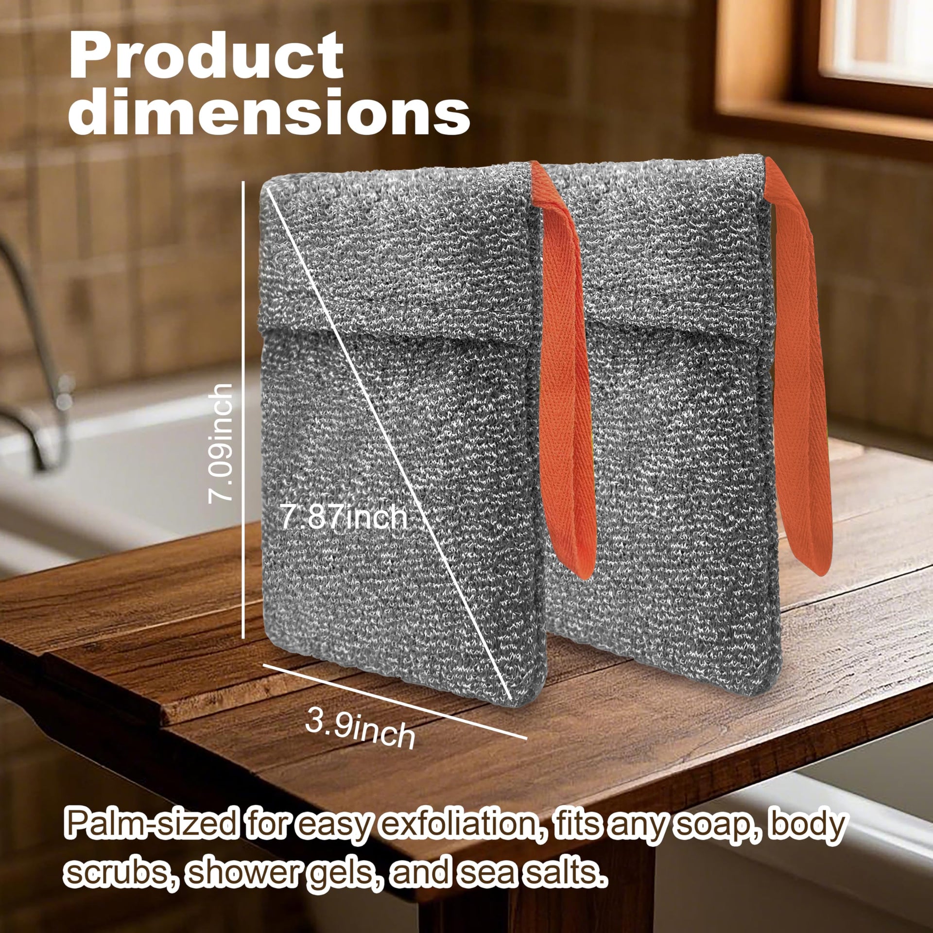 4 Pack Soap Bag Deep Exfoliating (4 Count)