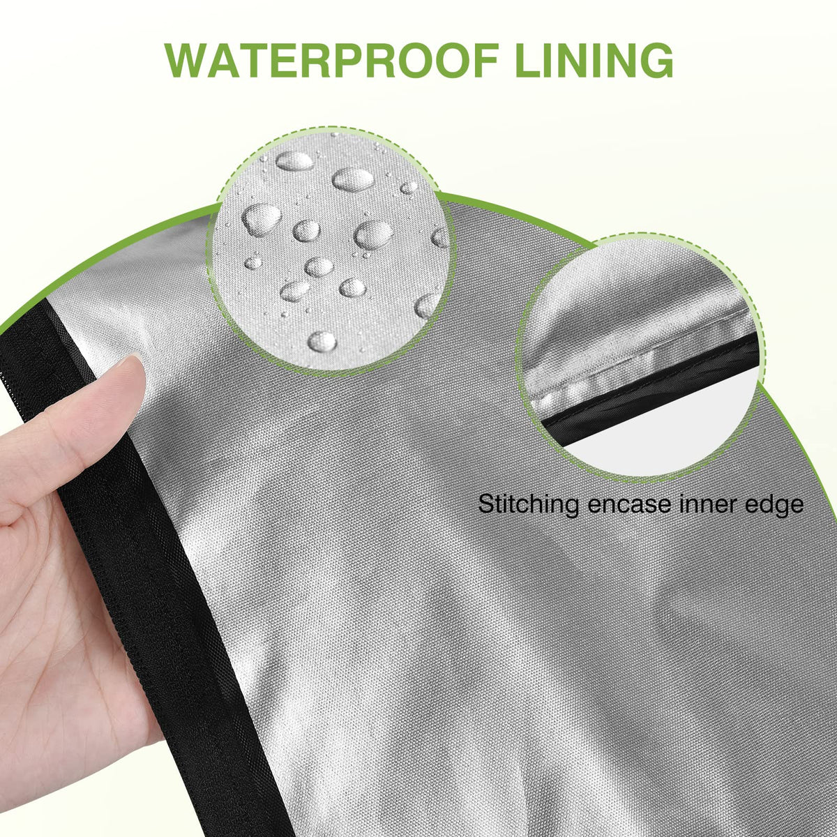 12x16 inch Wet Bag 2Pcs Waterproof Swim Bag for Wet Clothes Small Swimsuit Dirty Clothes Laundry Bag Travel Machine Washable for Gym Beach Pool Drying Do Not Exceed 176℉ Black (2 Count)