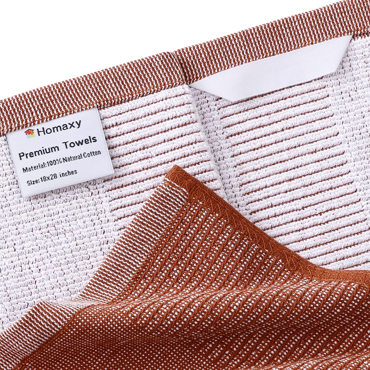 380 GSM Cotton Premium Kitchen Towels 6 Pack (6 Count)