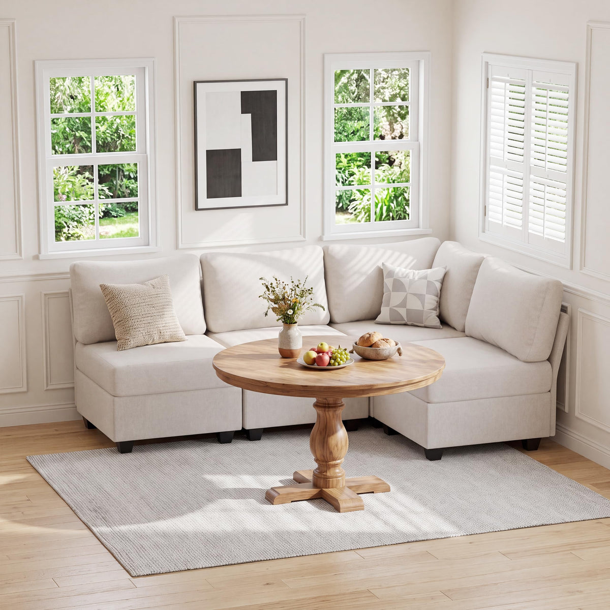 Breakfast Nook Bench with Storage