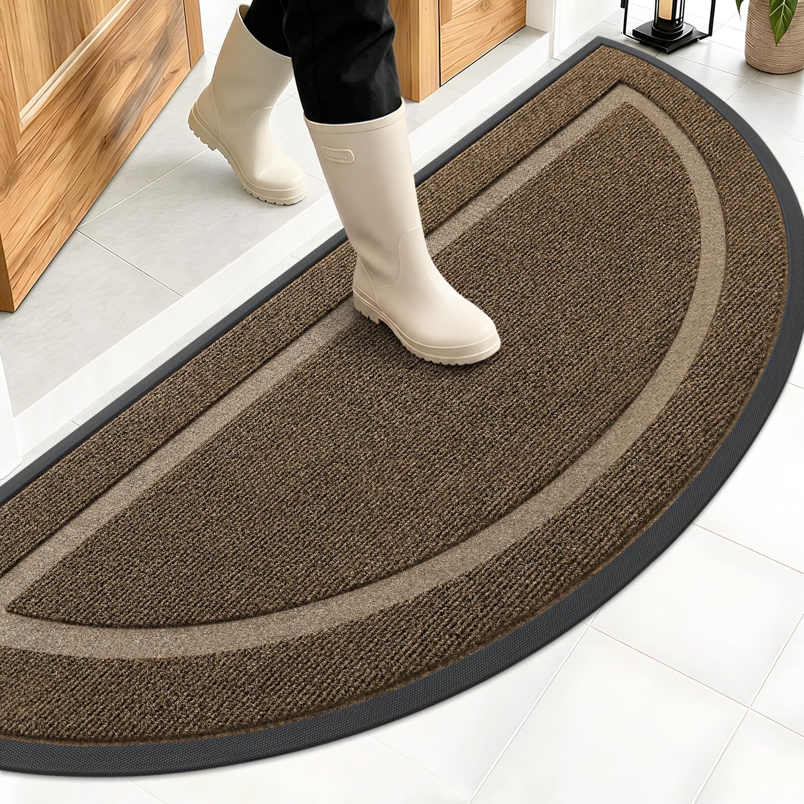 Half Circle Front Door Mat Outside 59x23 All