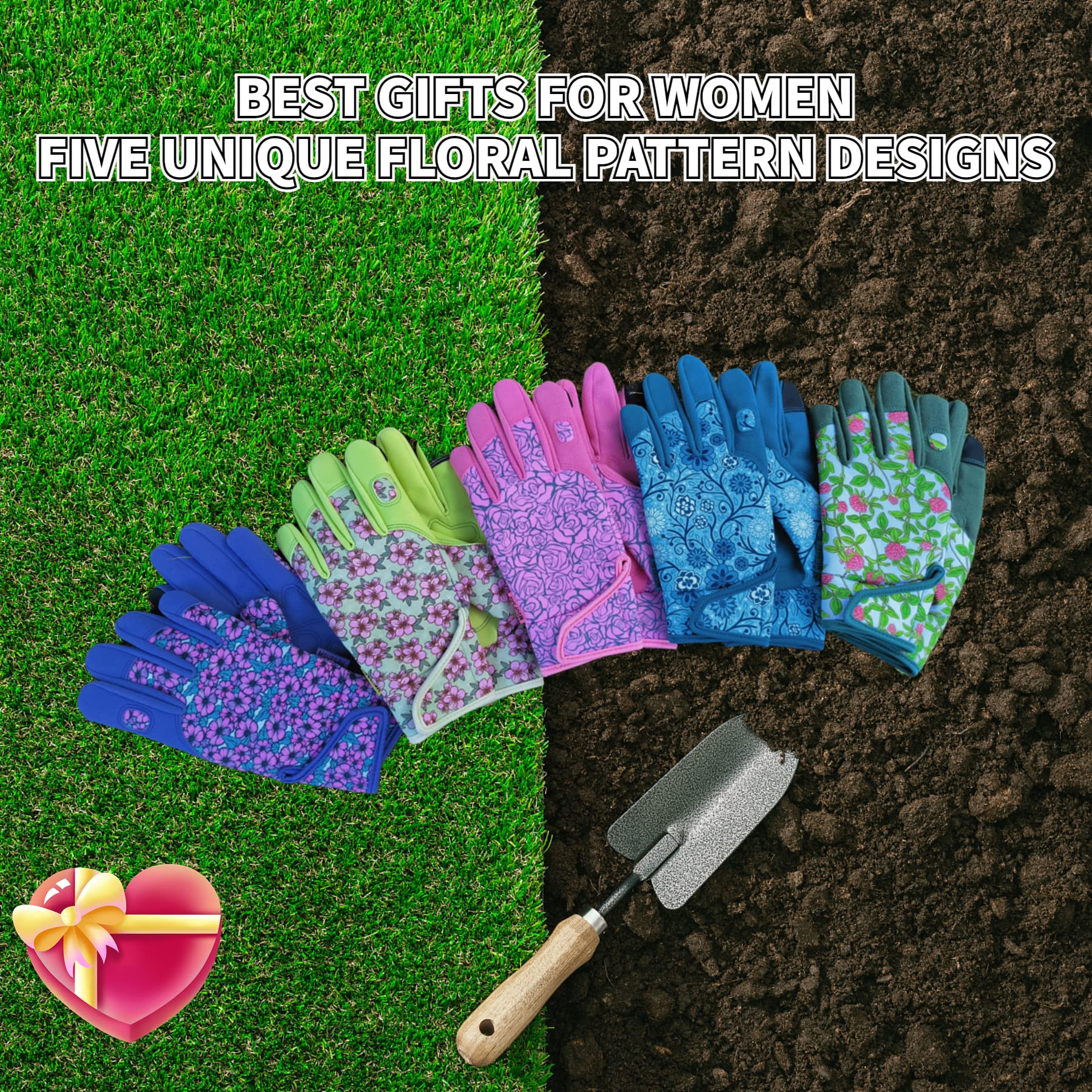 Leather Garden Gloves Women