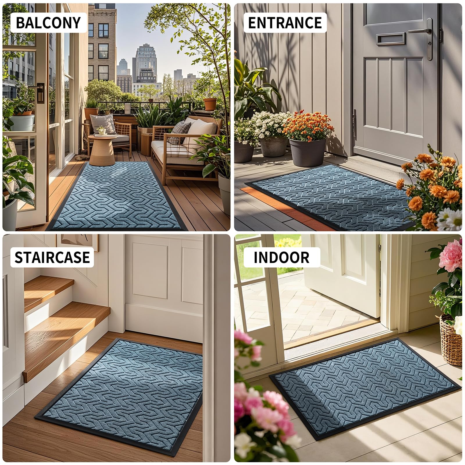 Large Door Mat Outside Entrance 47x32