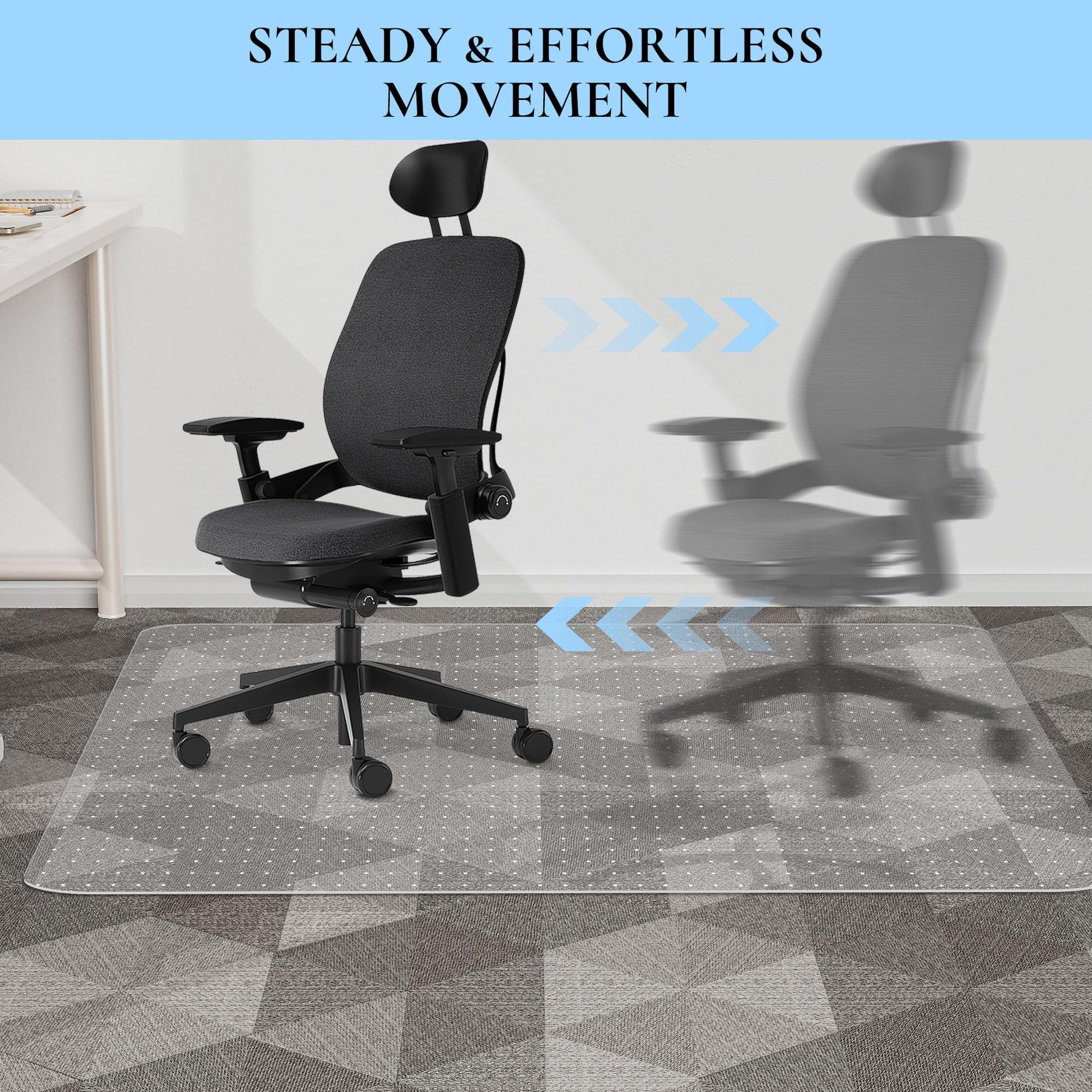 Office Chair Mat for Low Pile Carpet