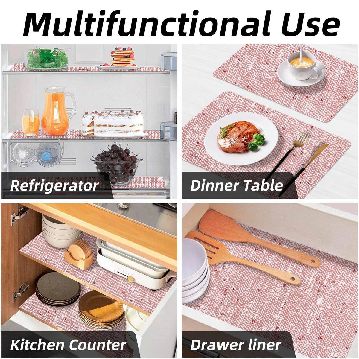 20 x 72 Inch Cupboard Liner Shelving Paper for Cabinets and Drawers Pantry Shelf Liners (1440 sq inches sq inches)
