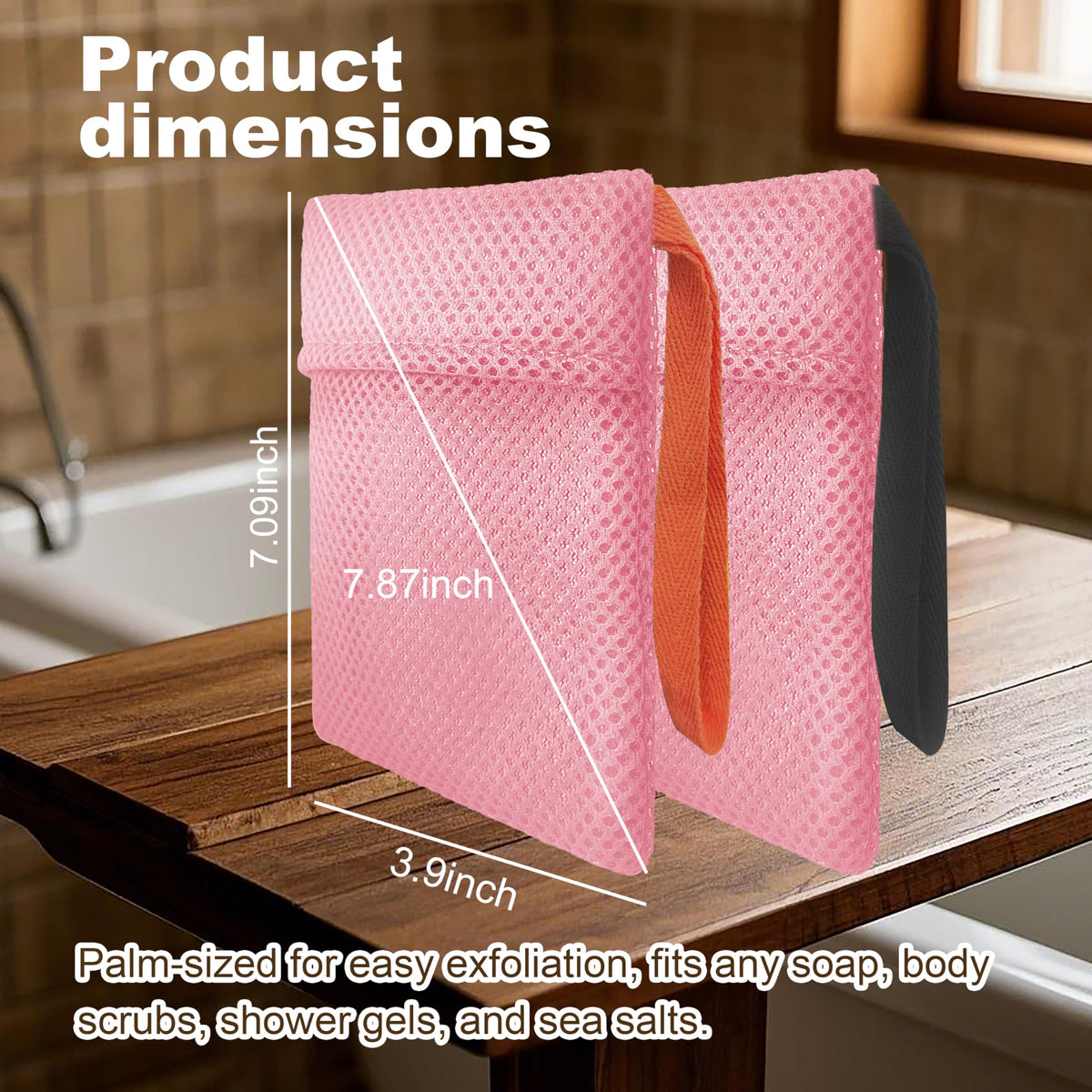 2 Pack Soap Bag Gentle Exfoliating (2 Count)