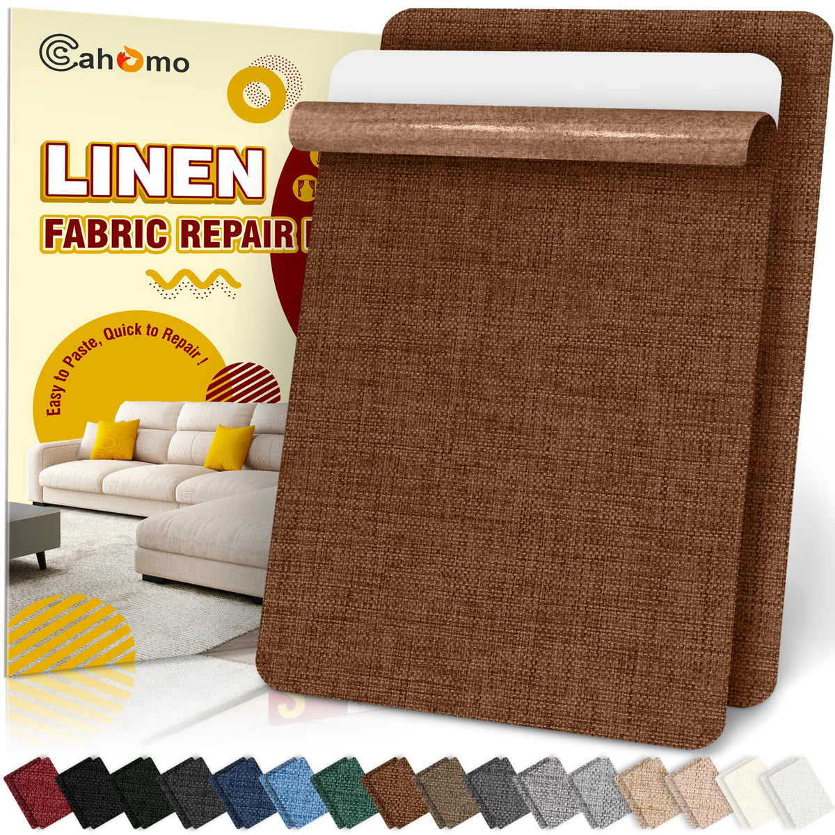 Linen Repair Tape 2Pcs 8x12 inch