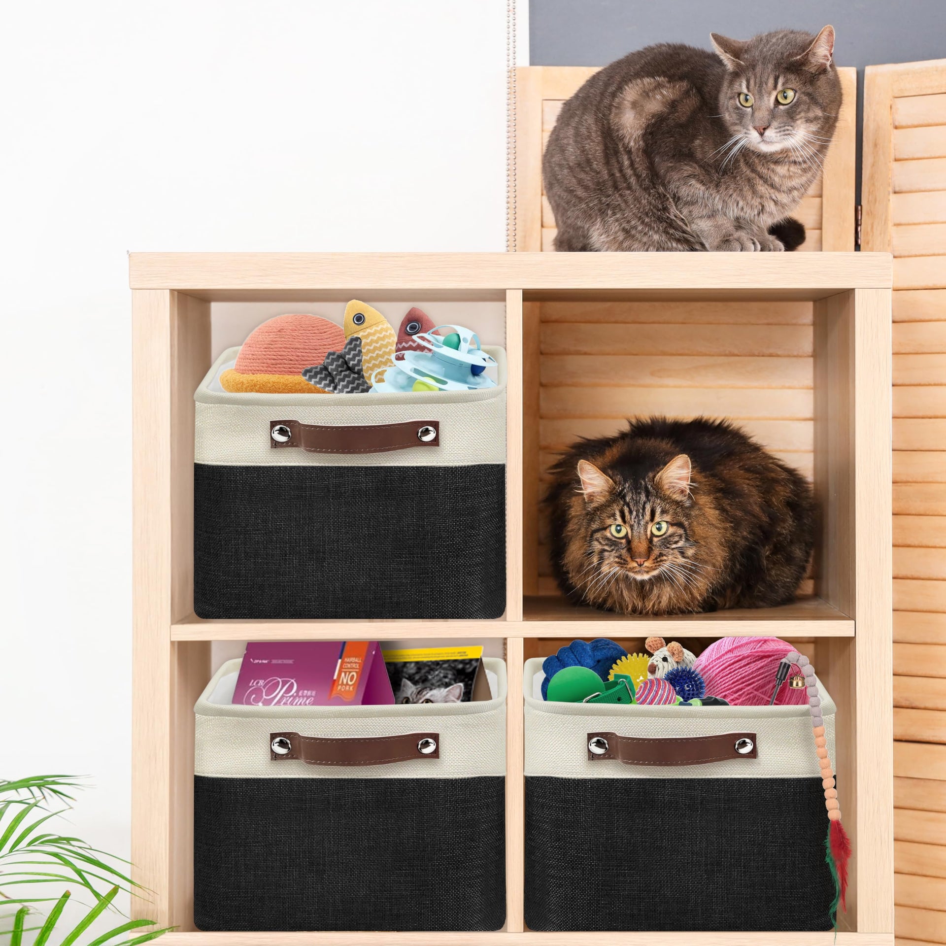 15" x 11" Large Fabric Storage Bin (3 Count)