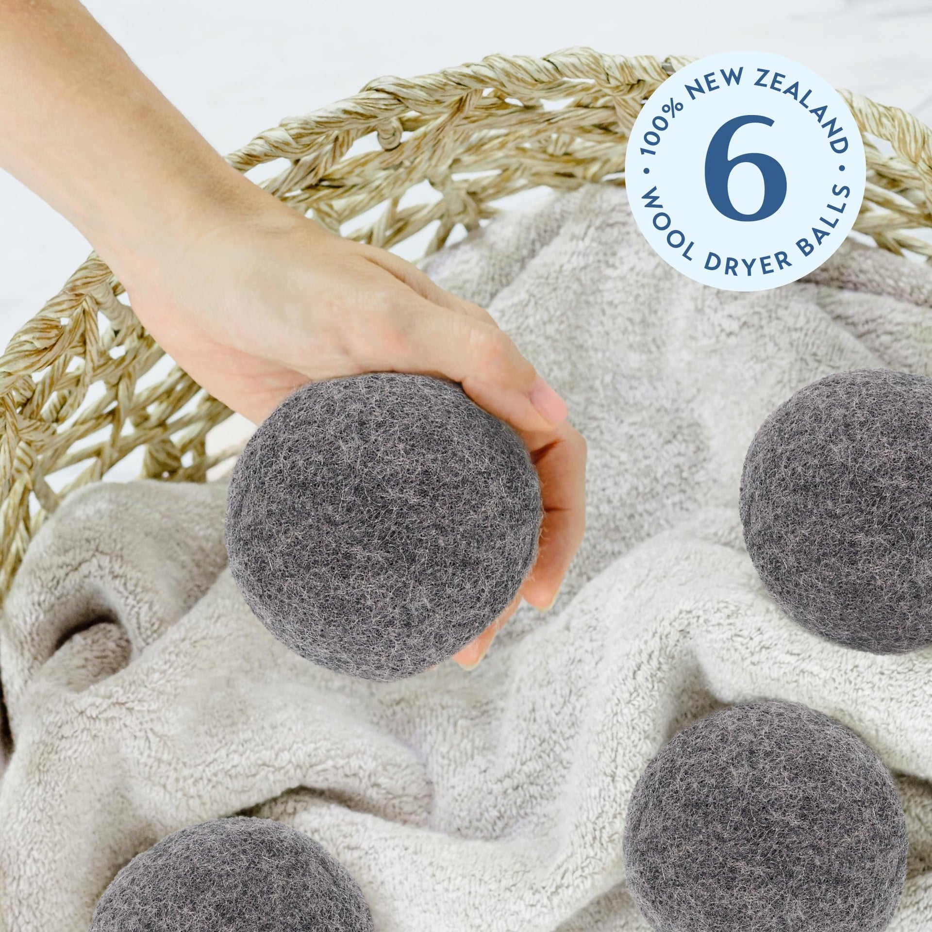 Wool Dryer Balls 6 (6 Count)