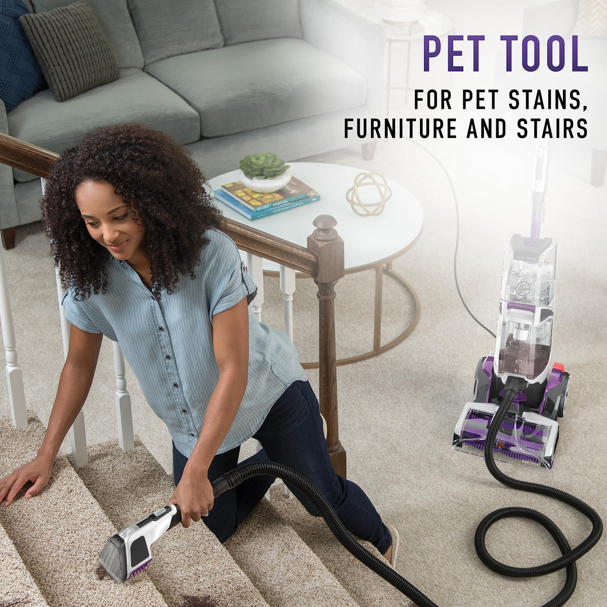 SmartWash Pet Cleaner with Spot Chaser Wand and Storage Mat