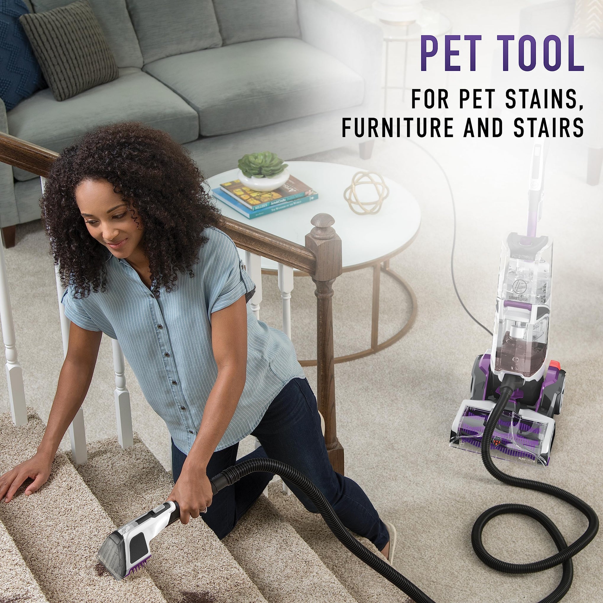 SmartWash Pet Cleaner with Spot Chaser Wand and Storage Mat