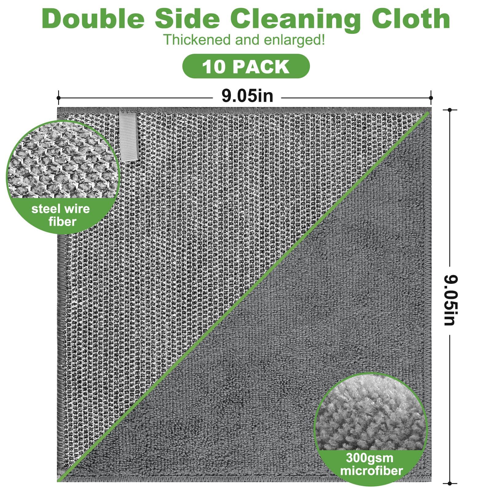 Non Scratch Wire Dishcloth