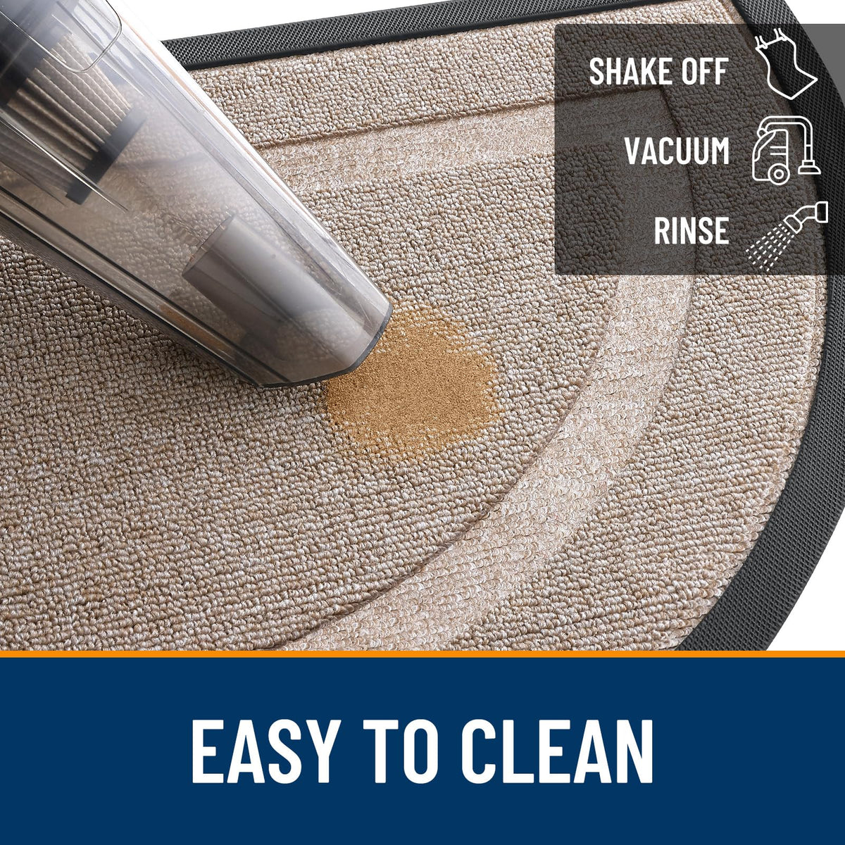 Half Circle Front Door Mat Outside 59x34 All