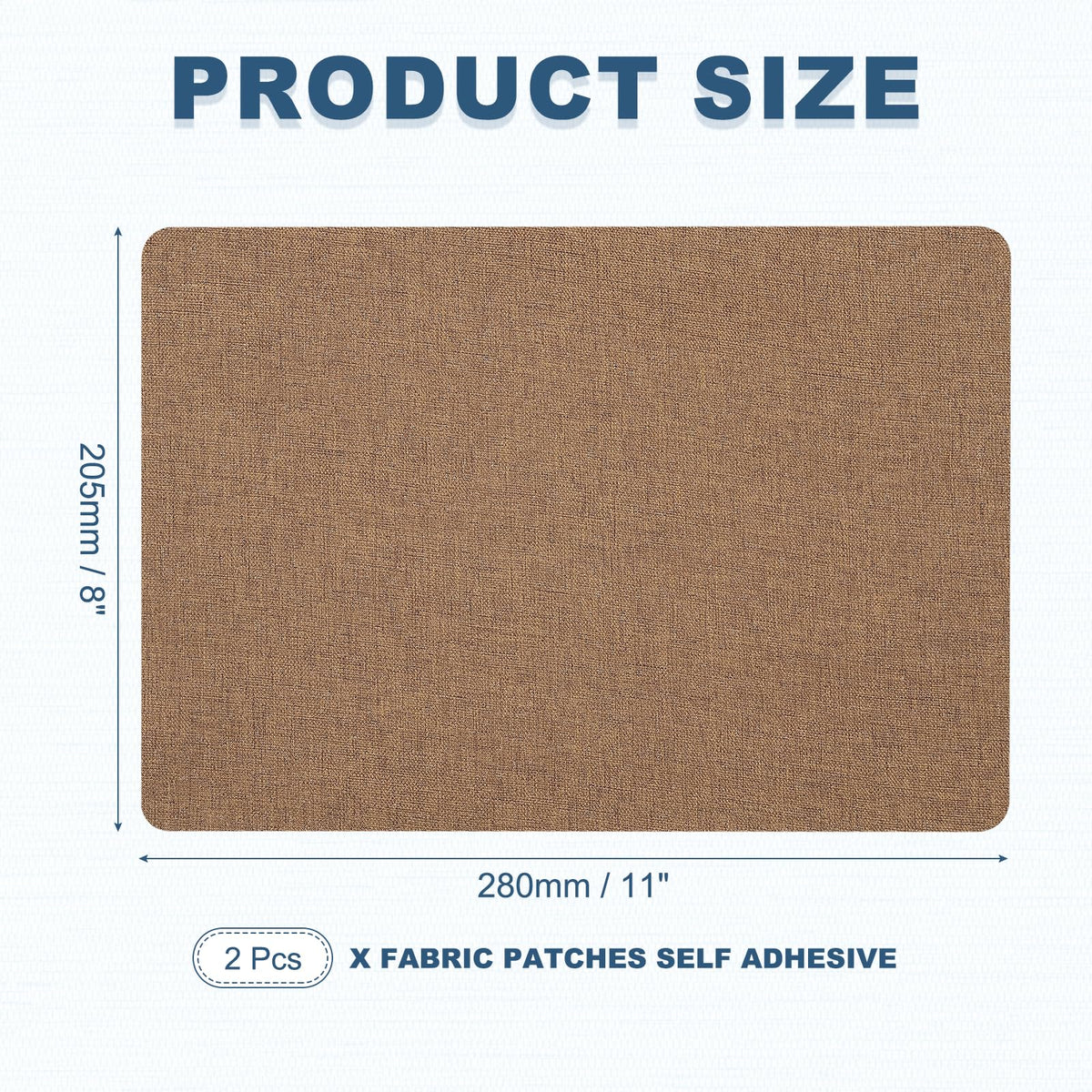8x11 Inch Linen Repair Patches (2 Count)