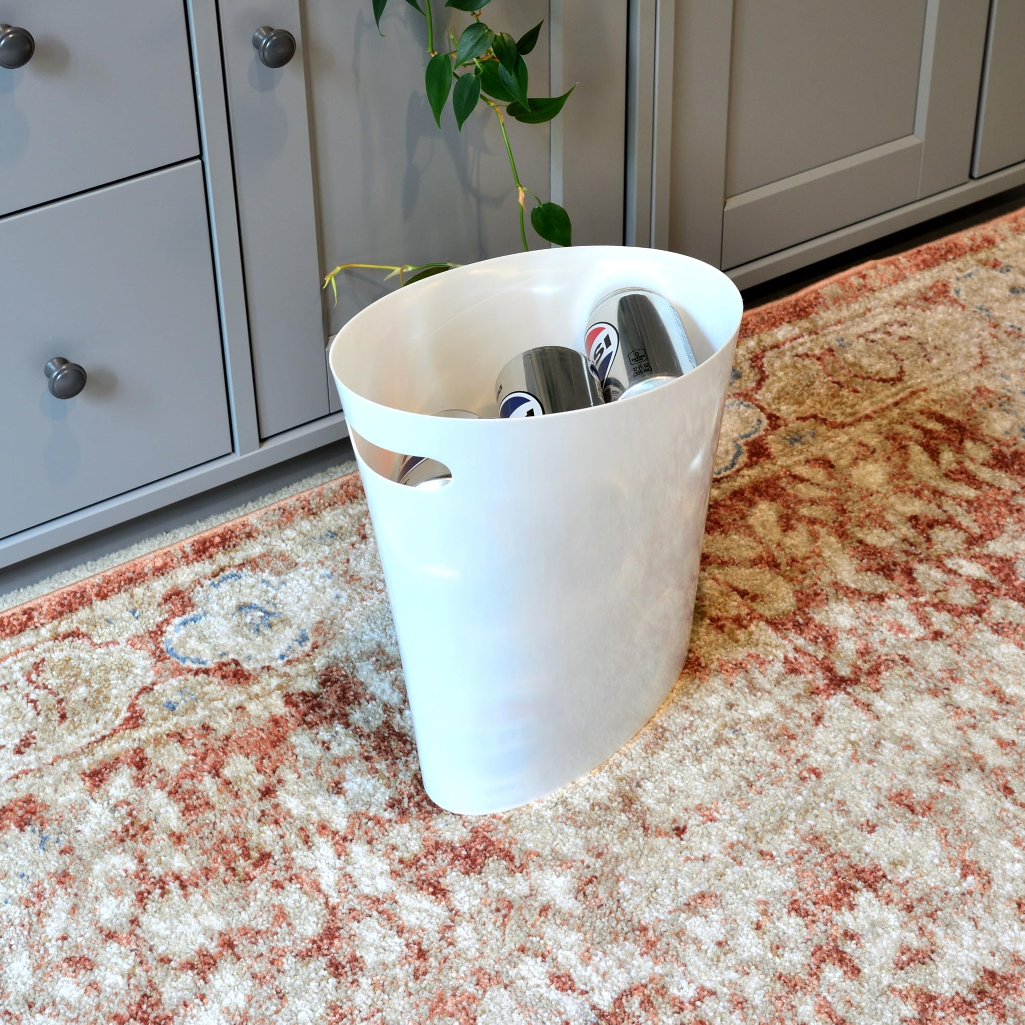 2 Gallon Slim Trash Can (2 Count)