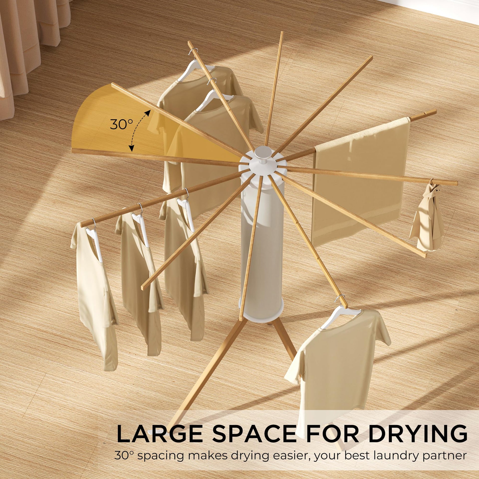 Tripod Clothes Drying Rack